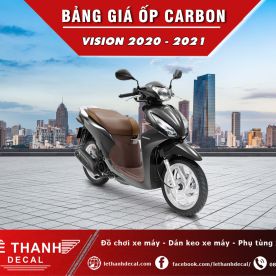 Bảng giá đồ chơi xe máy Vision 2020 - 2021 sơn carbon
