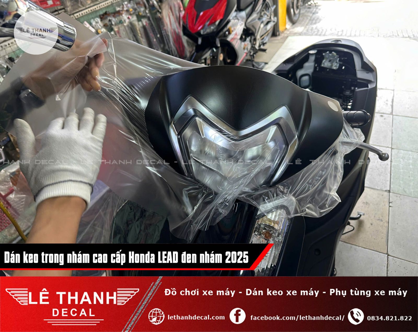 Dán Keo Trong Nhám Cao Cấp Cho Honda Lead 2025