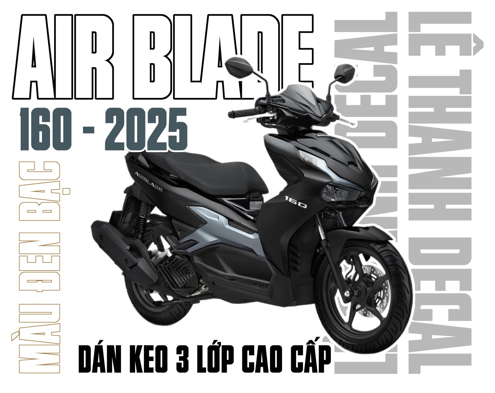 Dán keo trong 3 lớp AirBlade 160 đời 2025