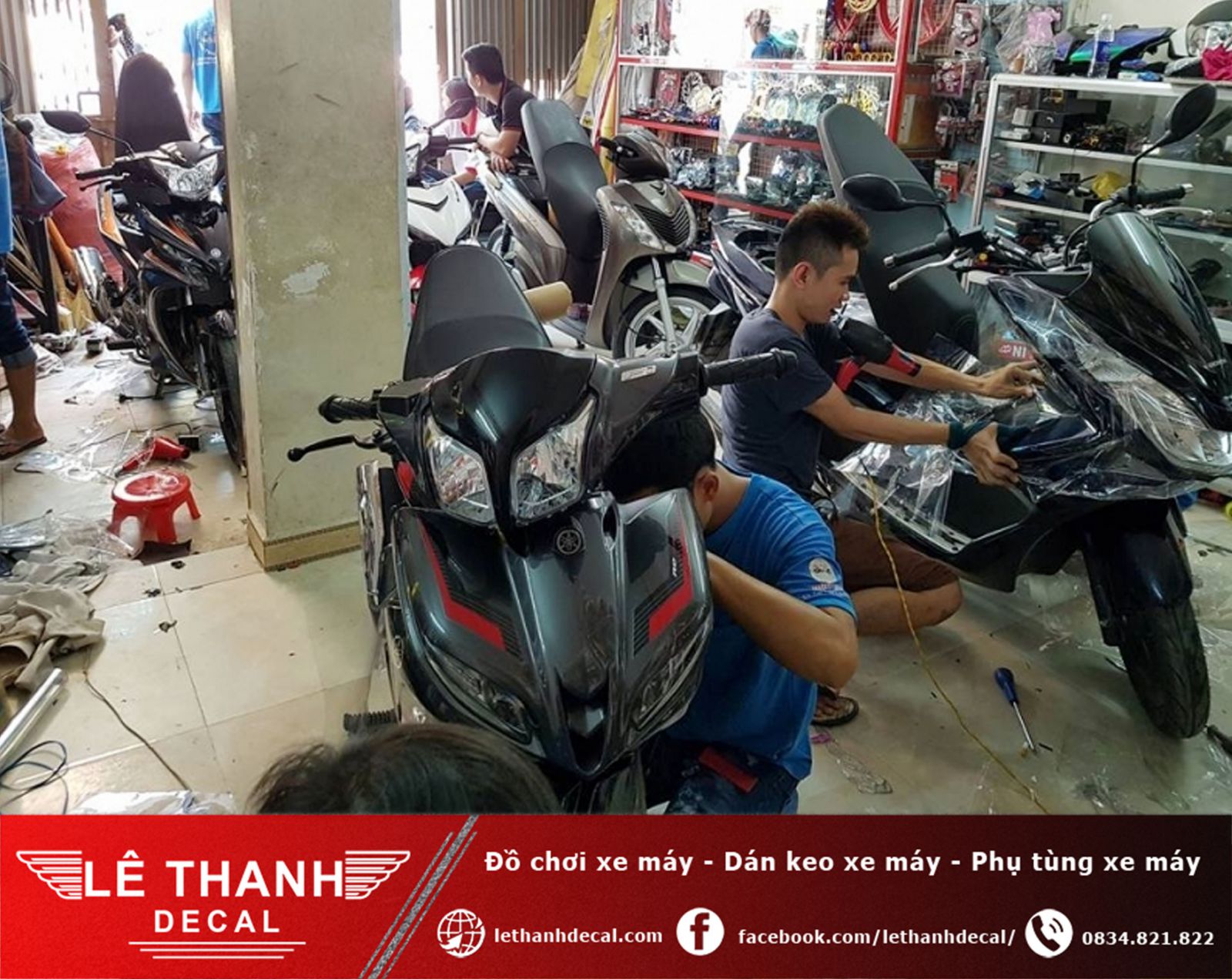 [TOP] 10+ tiệm dán decal xe máy tại quận Bình Thạnh uy tín, chất lượng 2023