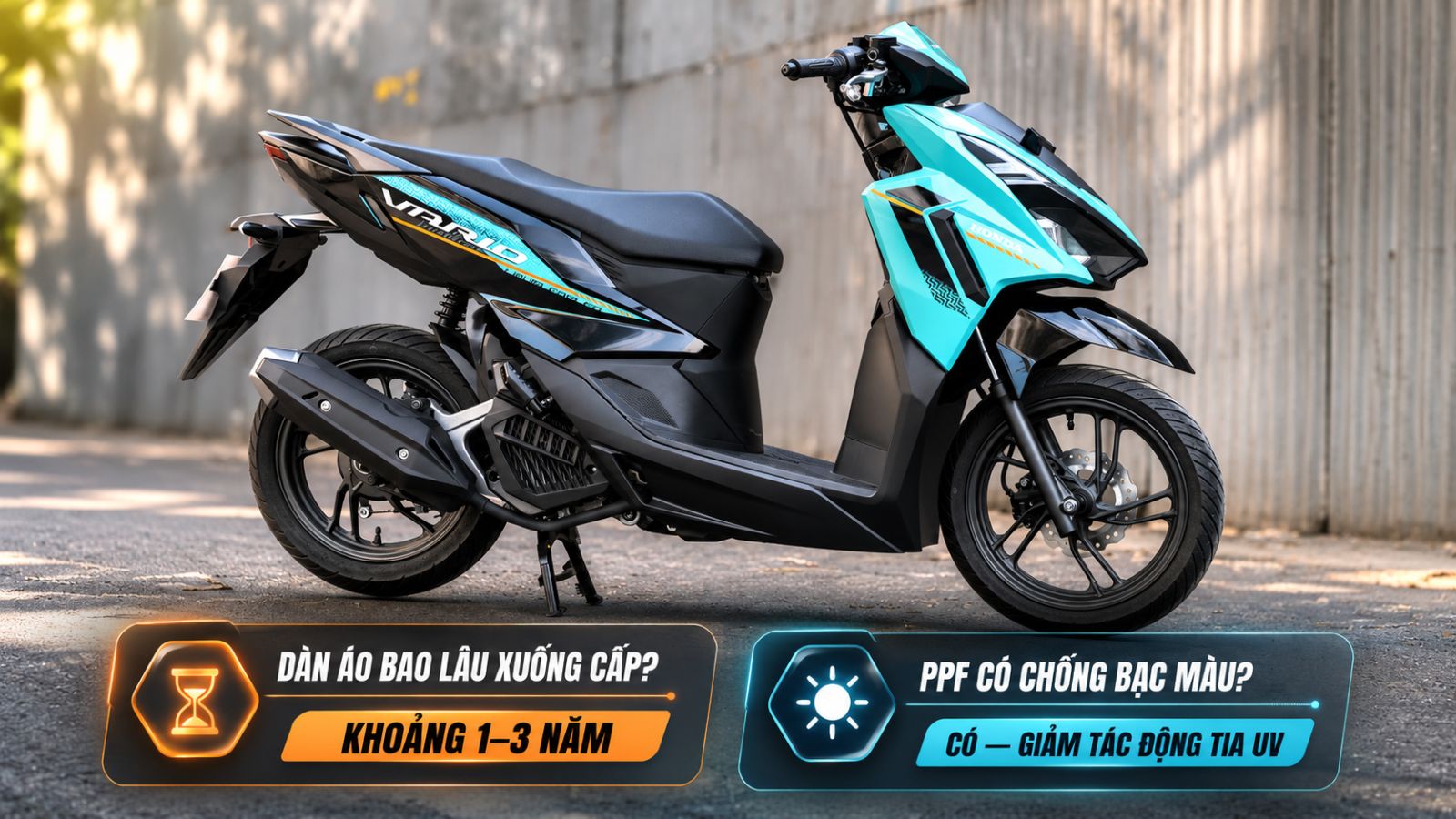 5 nguyên nhân khiến dàn áo xe máy xuống cấp nhanh 