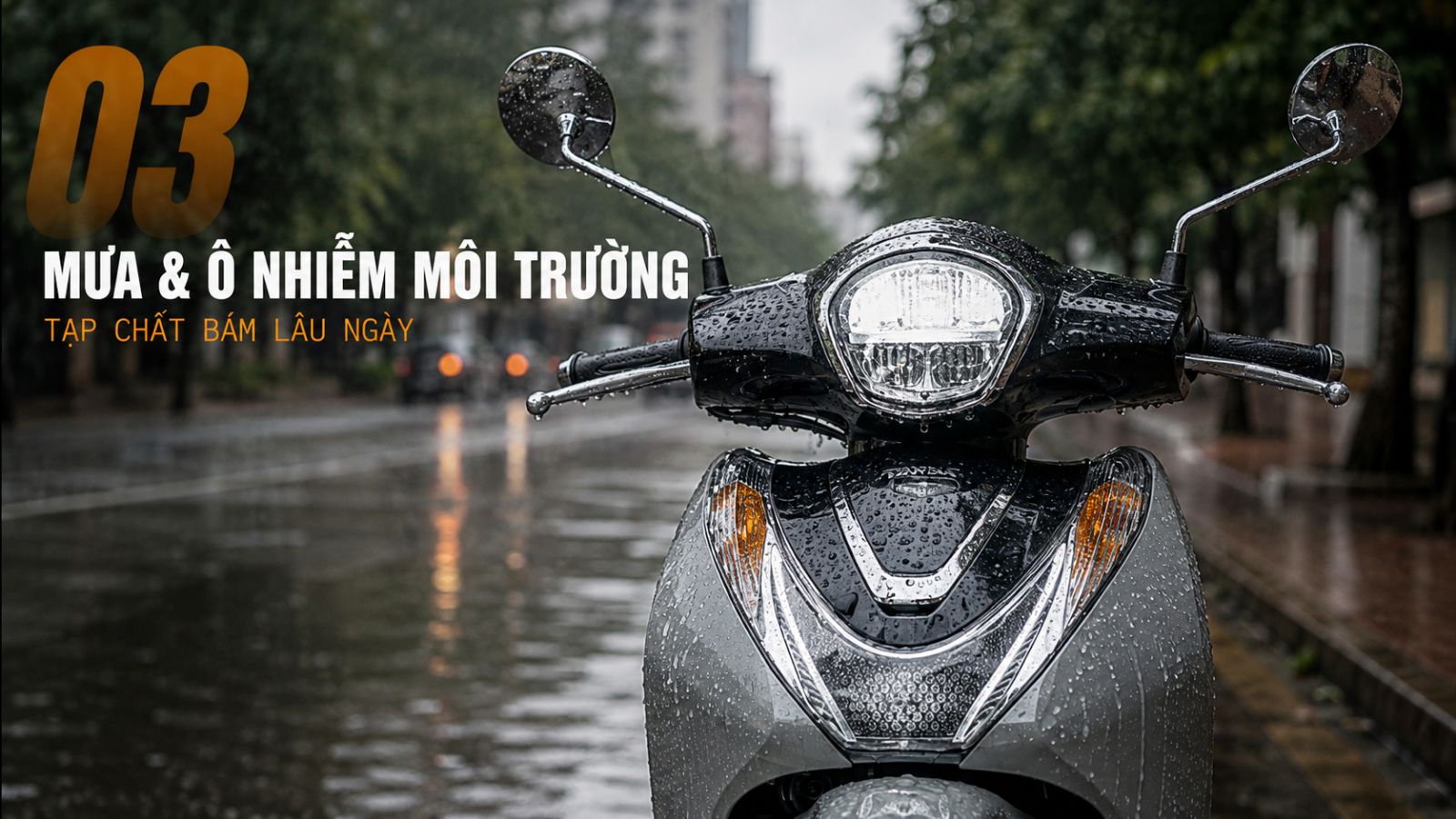 5 nguyên nhân khiến dàn áo xe máy xuống cấp nhanh 