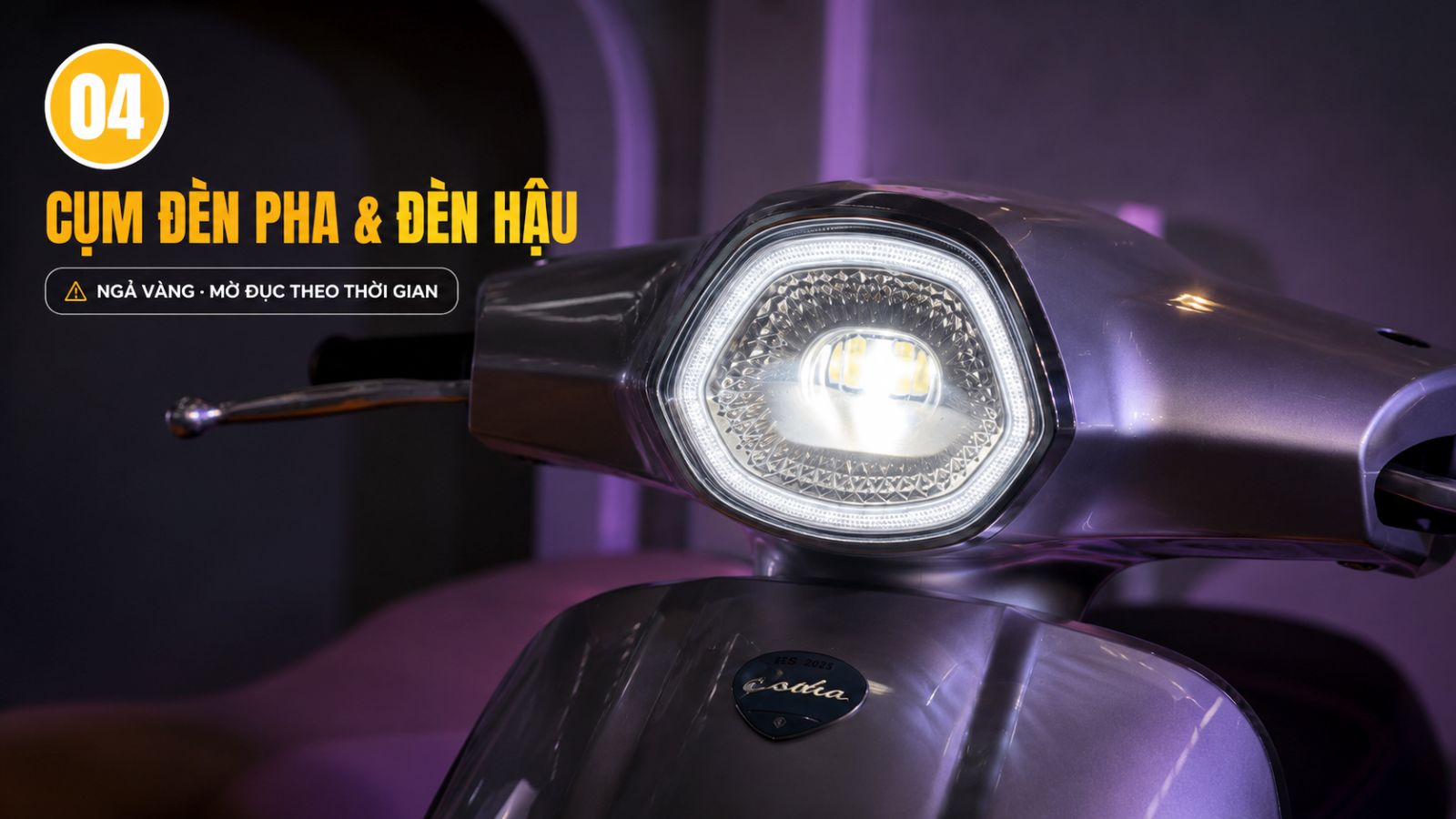 5 vị trí trên xe máy điện dễ bị trầy xước nhất cần dán bảo vệ ngay