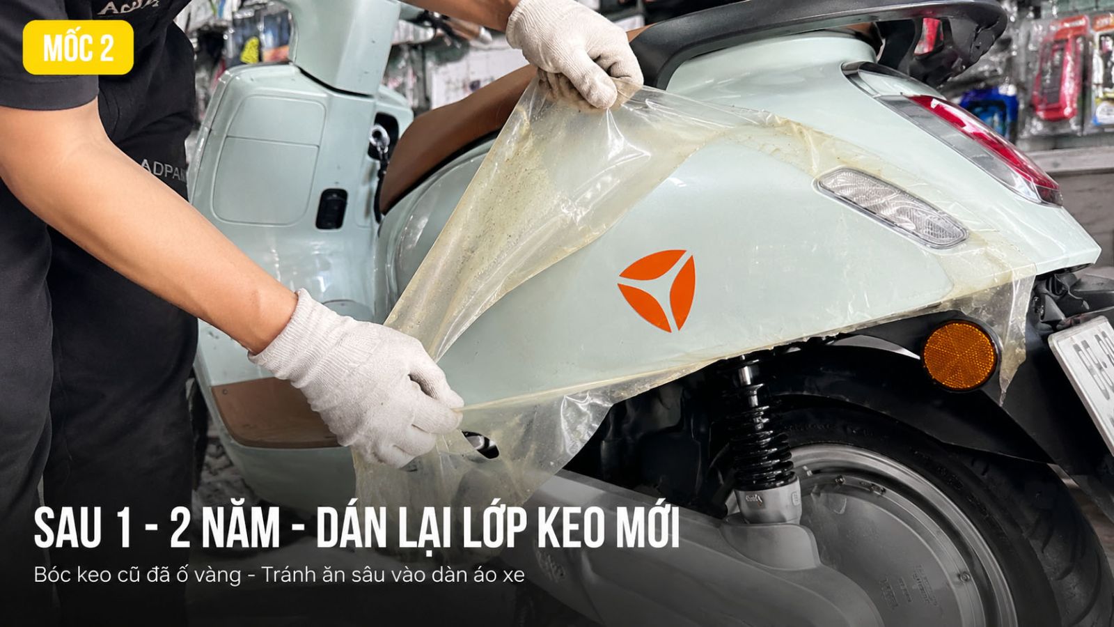 Thời điểm nào nên dán xe máy điện để bảo vệ sơn xe