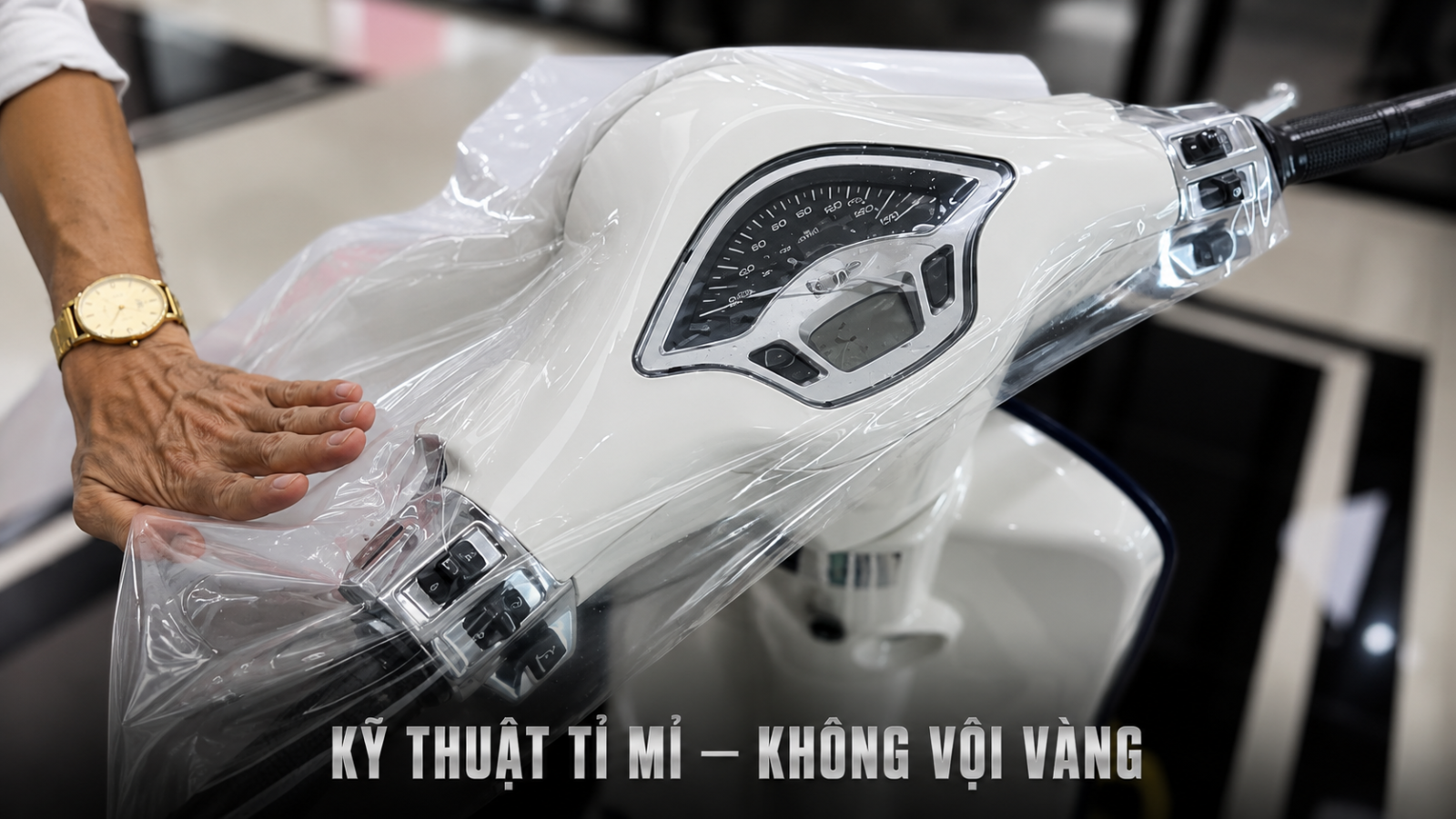 Dán PPF xe máy có tốt không?
