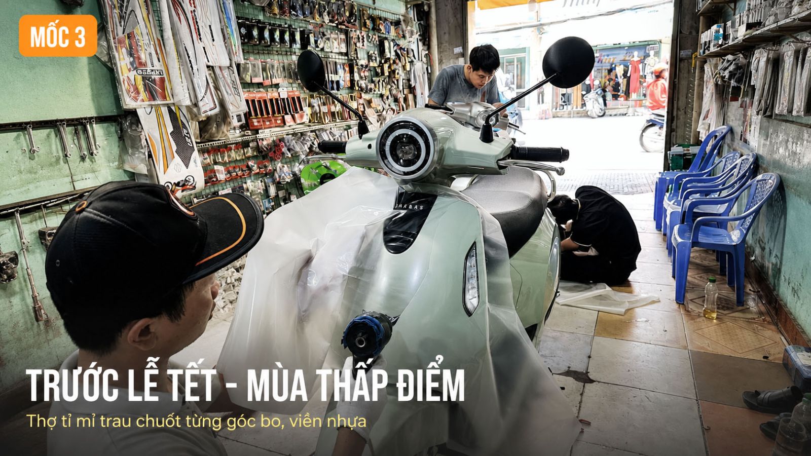 Thời điểm nào nên dán xe máy điện để bảo vệ sơn xe