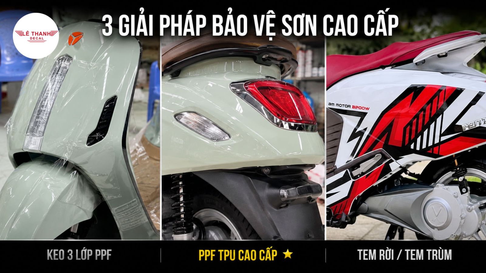 Thời điểm nào nên dán xe máy điện để bảo vệ sơn xe