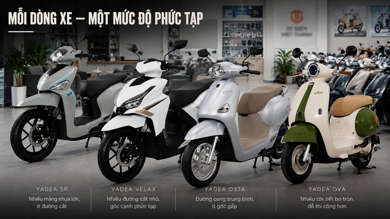 Các yếu tố ảnh hưởng đến giá dán keo xe máy điện