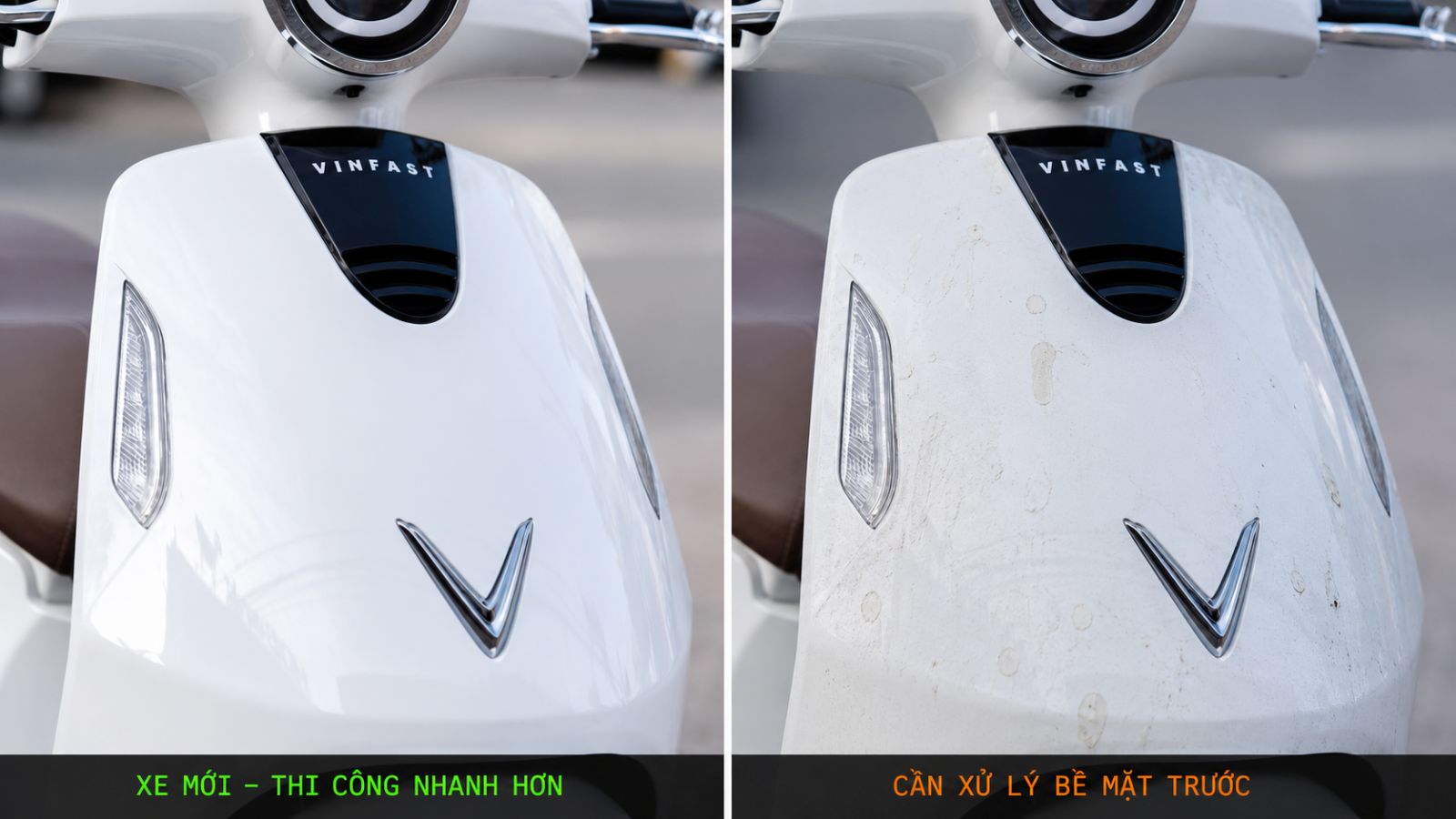 Các yếu tố ảnh hưởng đến giá dán keo xe máy điện