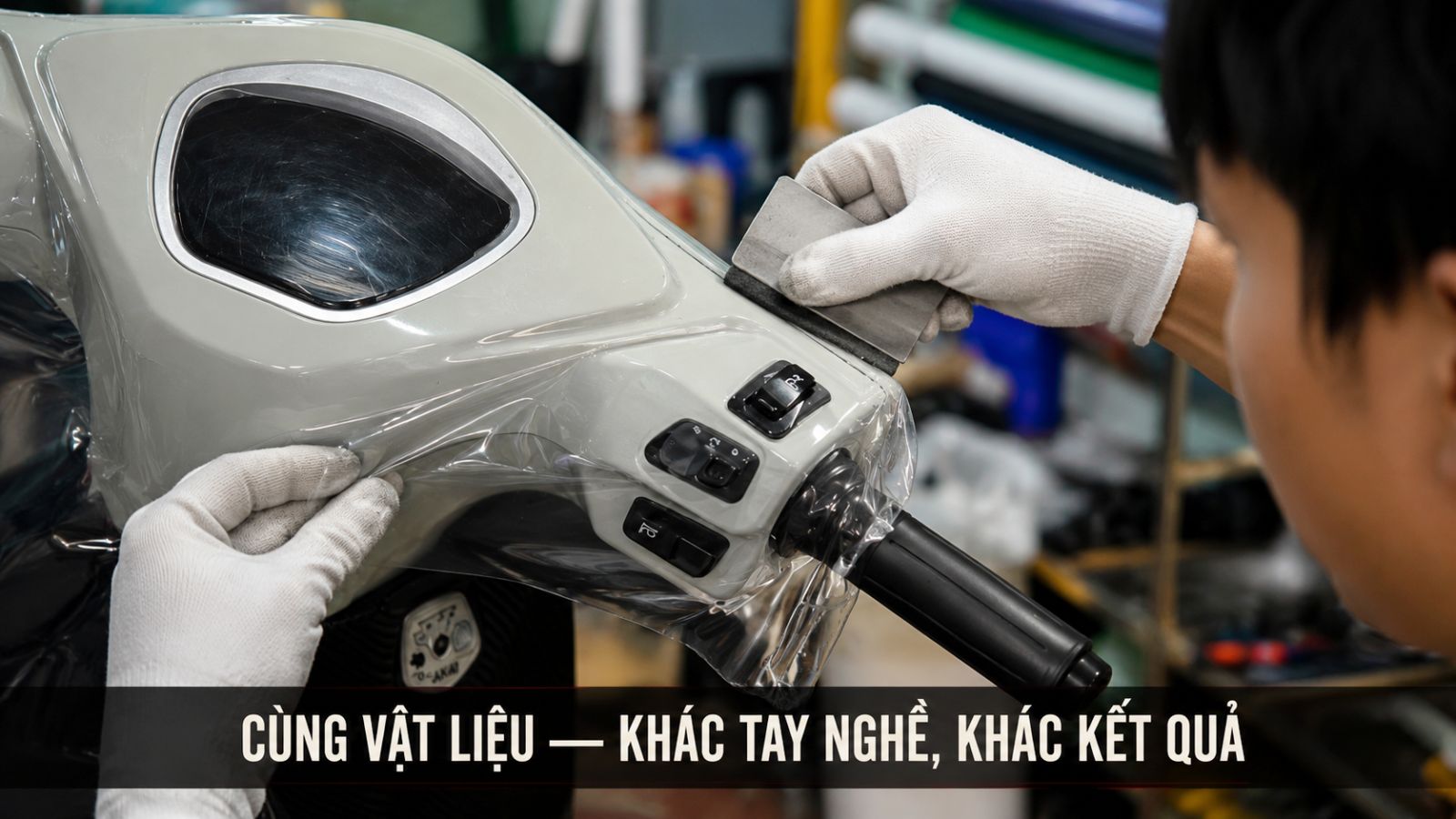 Các yếu tố ảnh hưởng đến giá dán keo xe máy điện