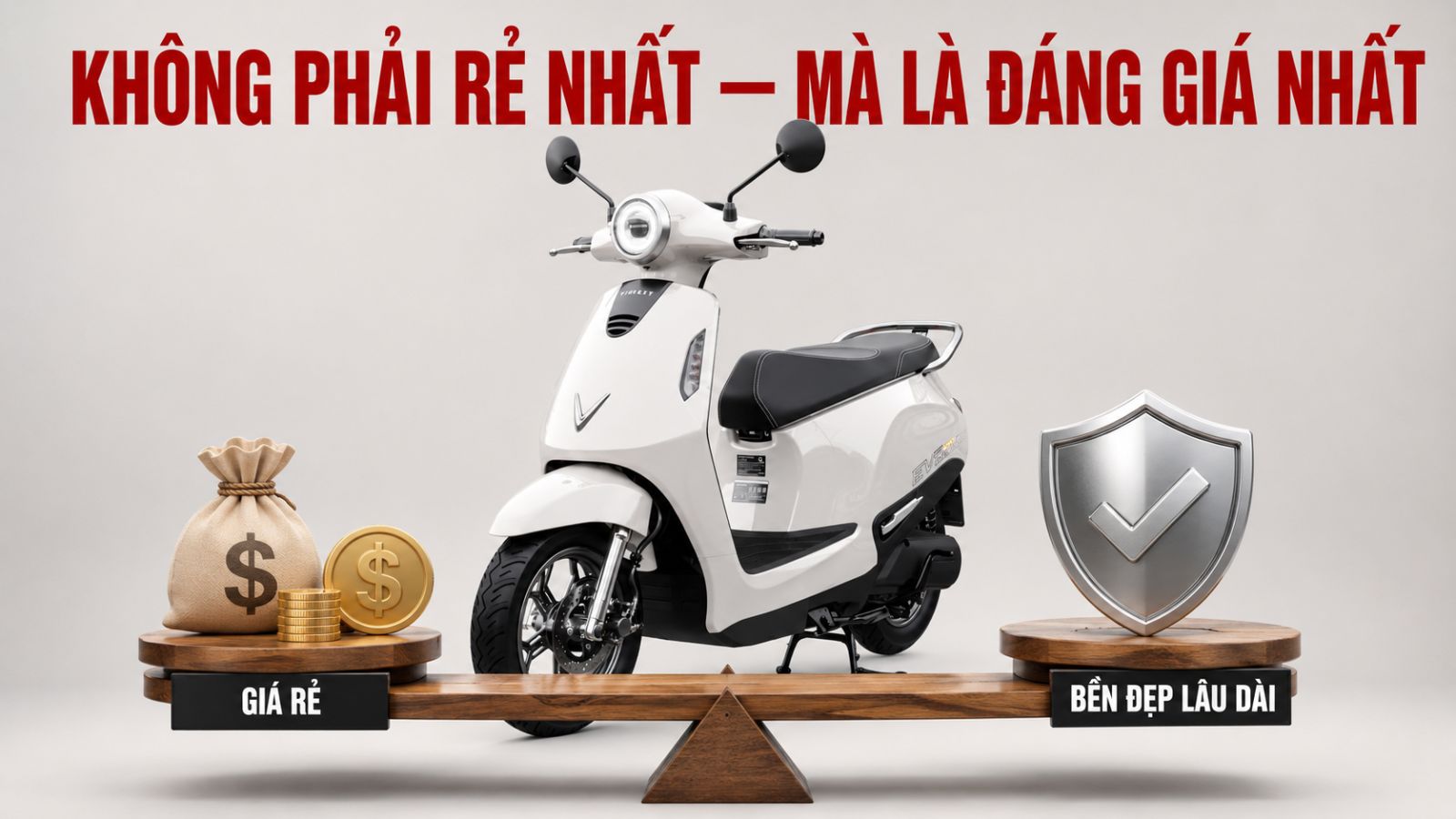 Các yếu tố ảnh hưởng đến giá dán keo xe máy điện