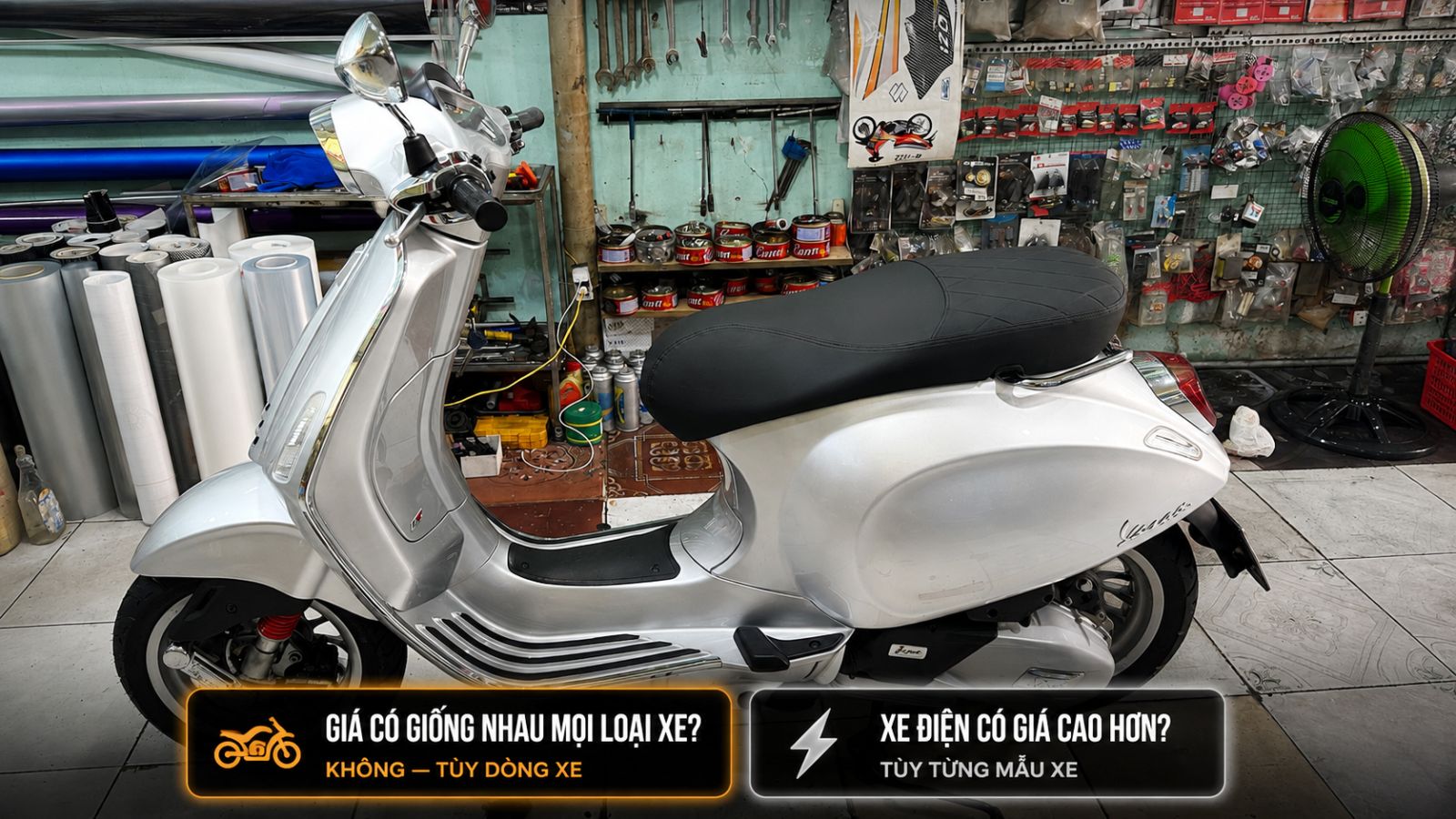  Các yếu tố ảnh hưởng đến giá dán keo xe máy điện Click and drag to move 