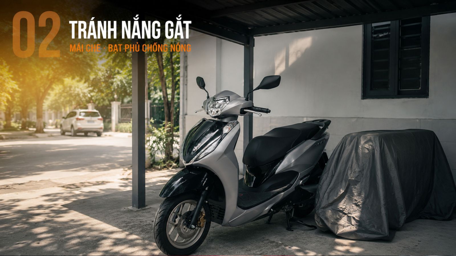 Cách bảo vệ sơn xe máy bền đẹp như mới