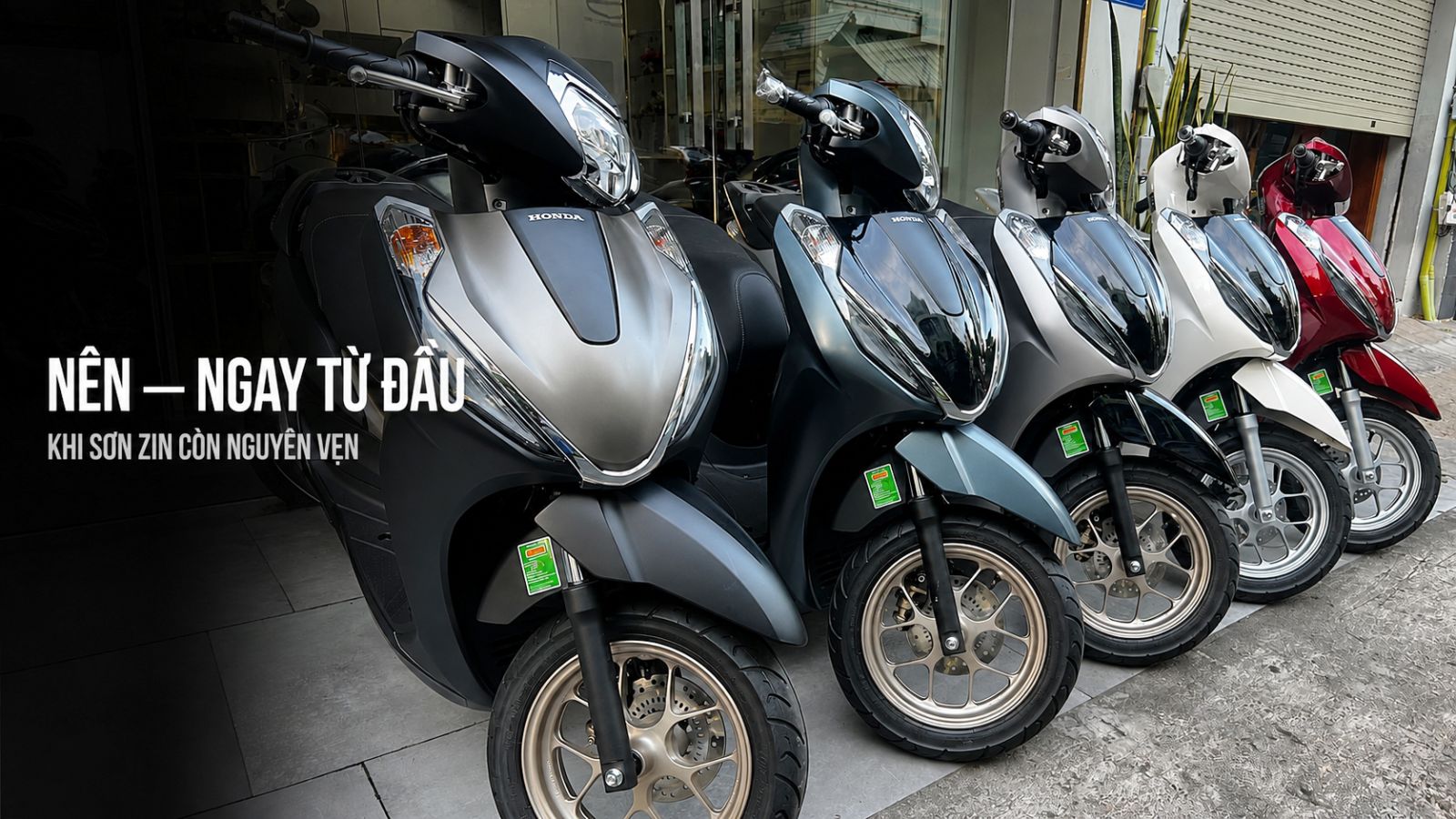 Cách bảo vệ sơn xe máy bền đẹp như mới