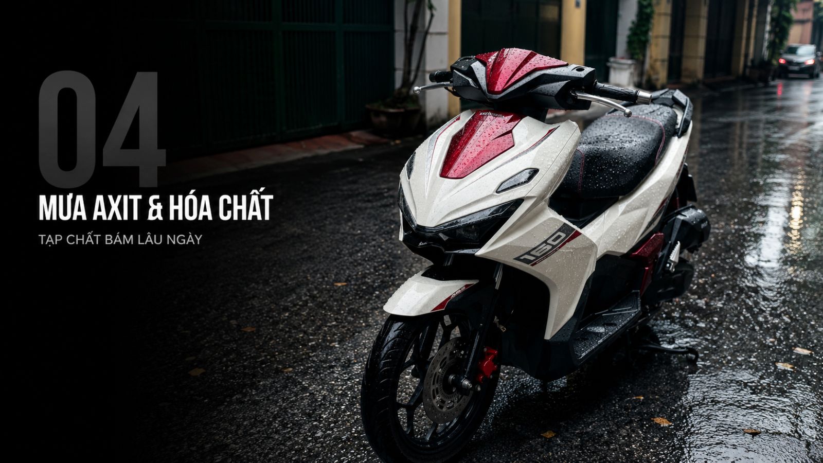 Cách bảo vệ sơn xe máy bền đẹp như mới