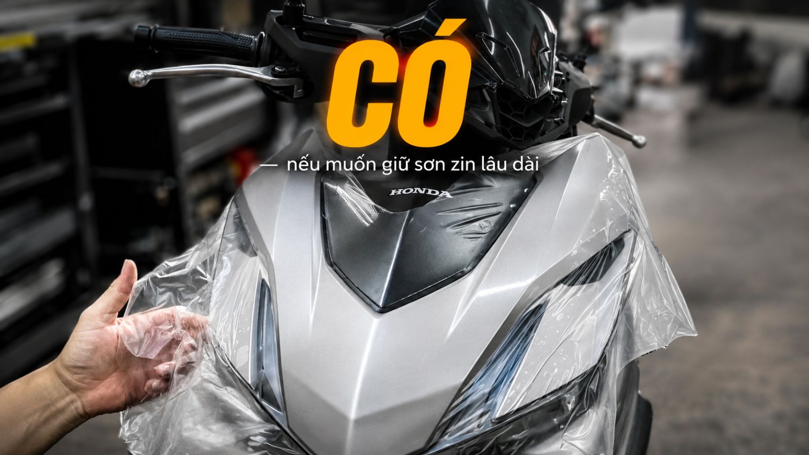 Có nên dán PPF cho xe máy mới hay không?