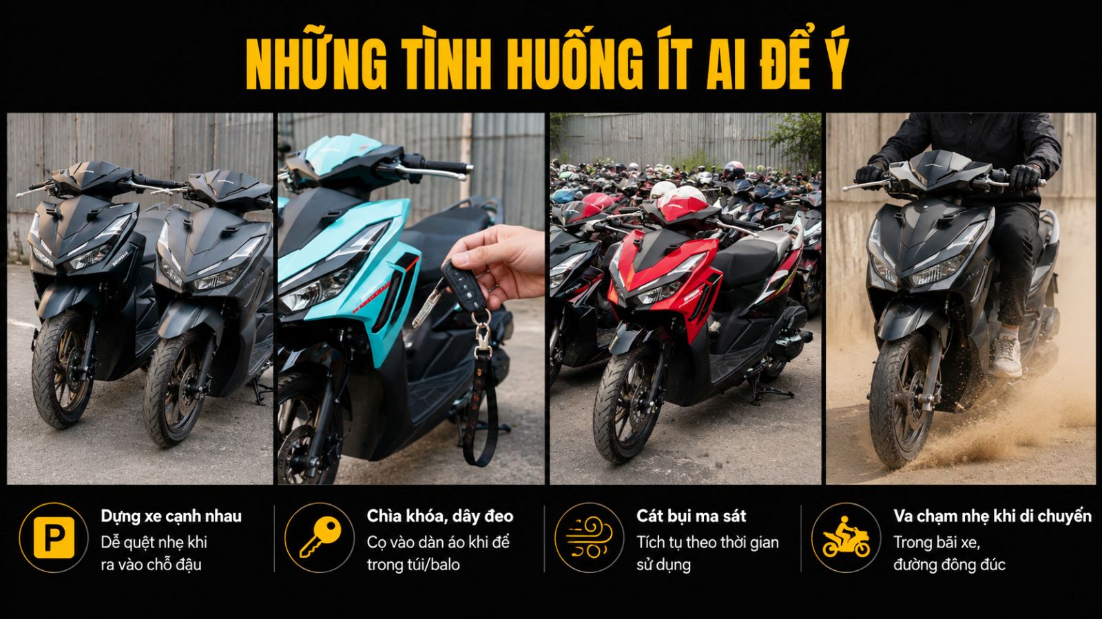 Có nên dán PPF cho xe máy mới hay không?