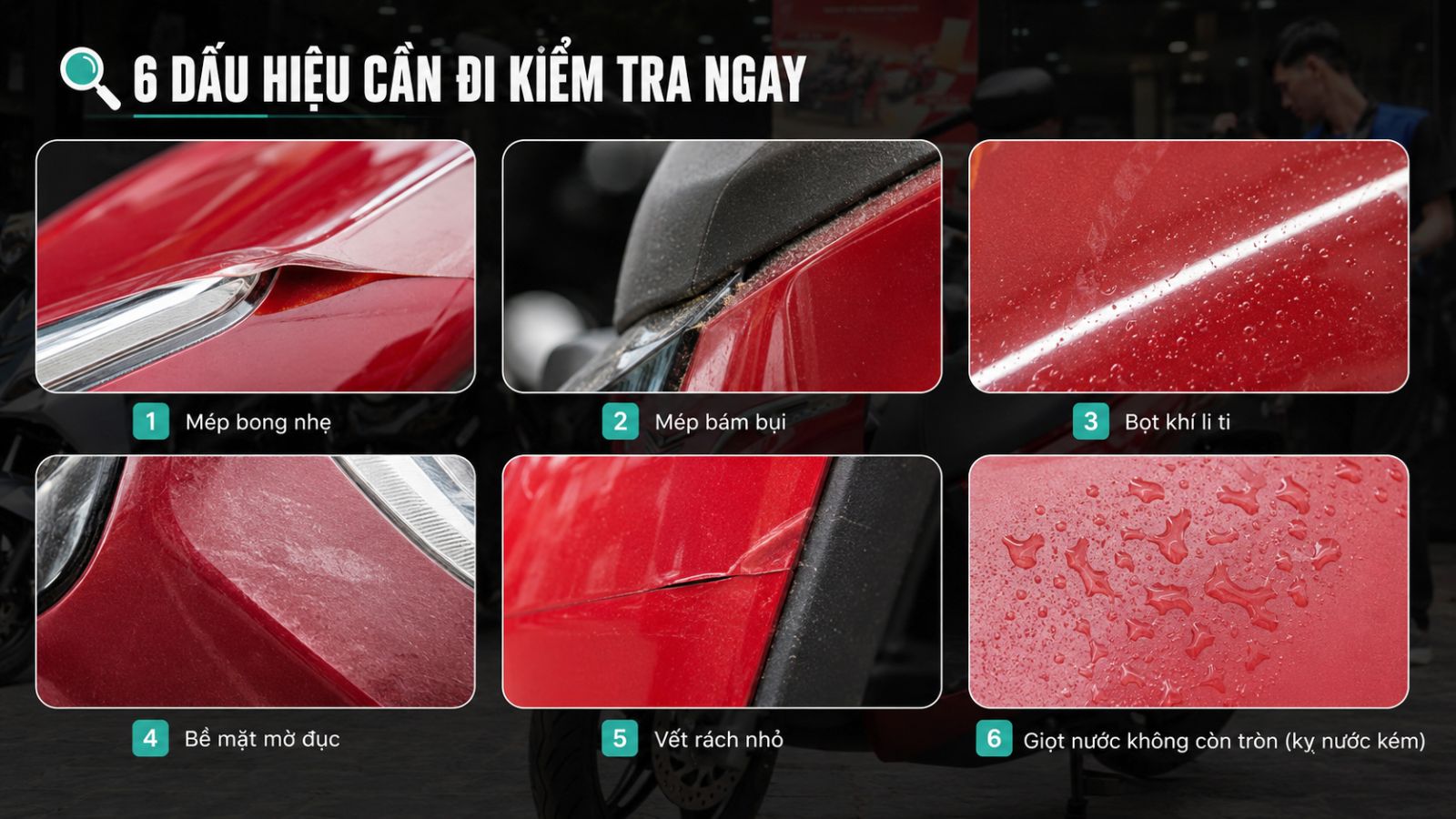 Dán keo xe máy điện bao lâu thì bong?