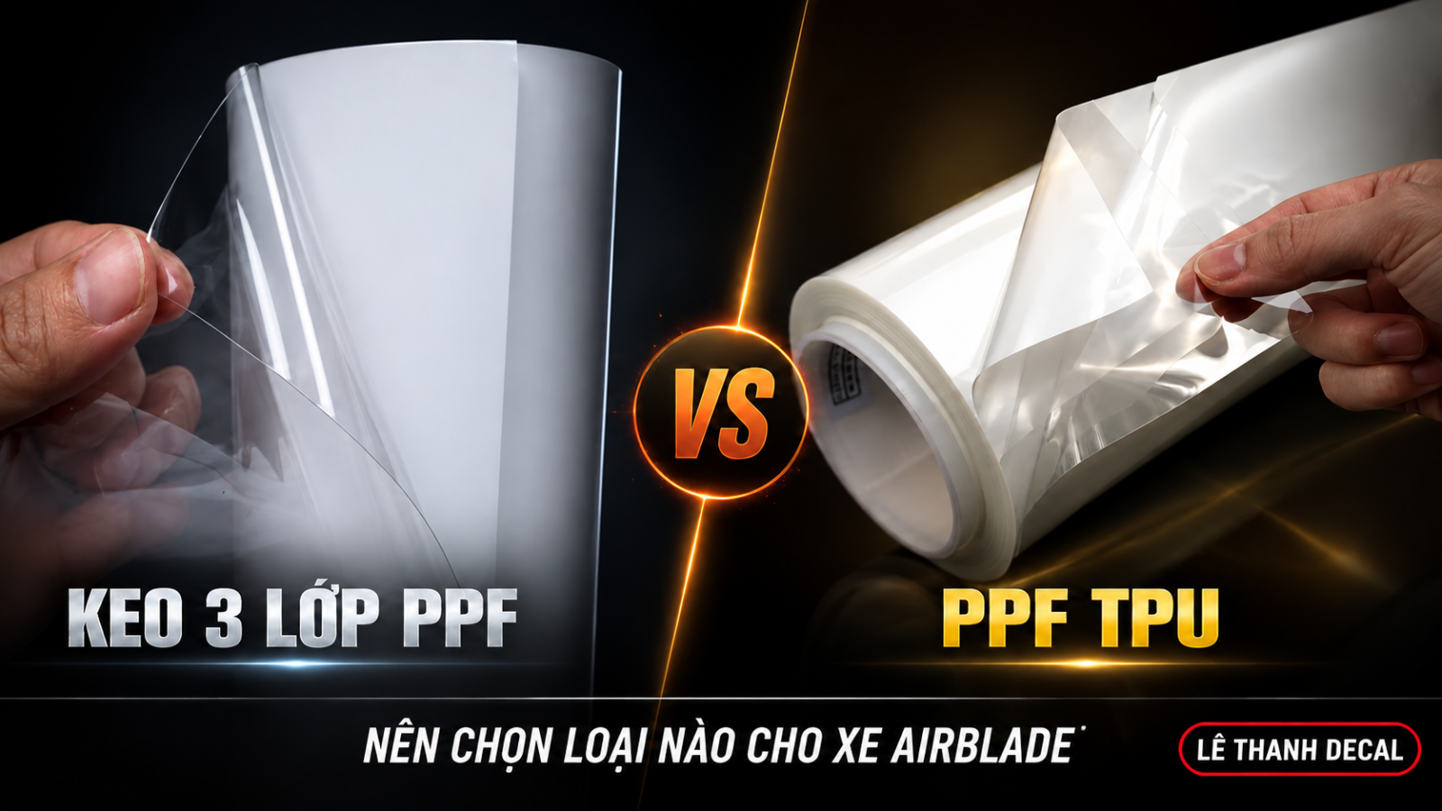 Dán PPF xe AirBlade 125/160
