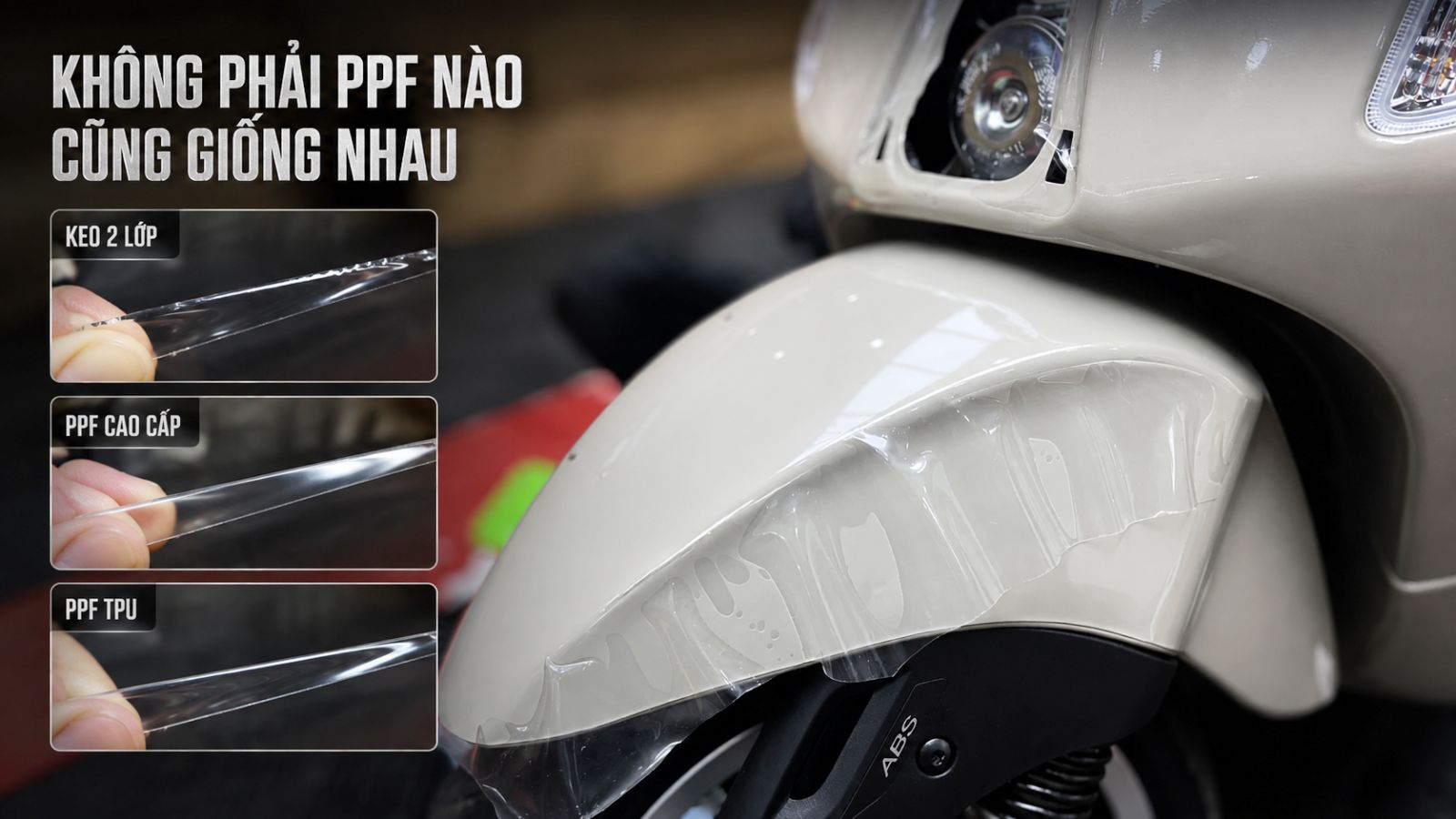 Dán PPF xe máy có tốt không?