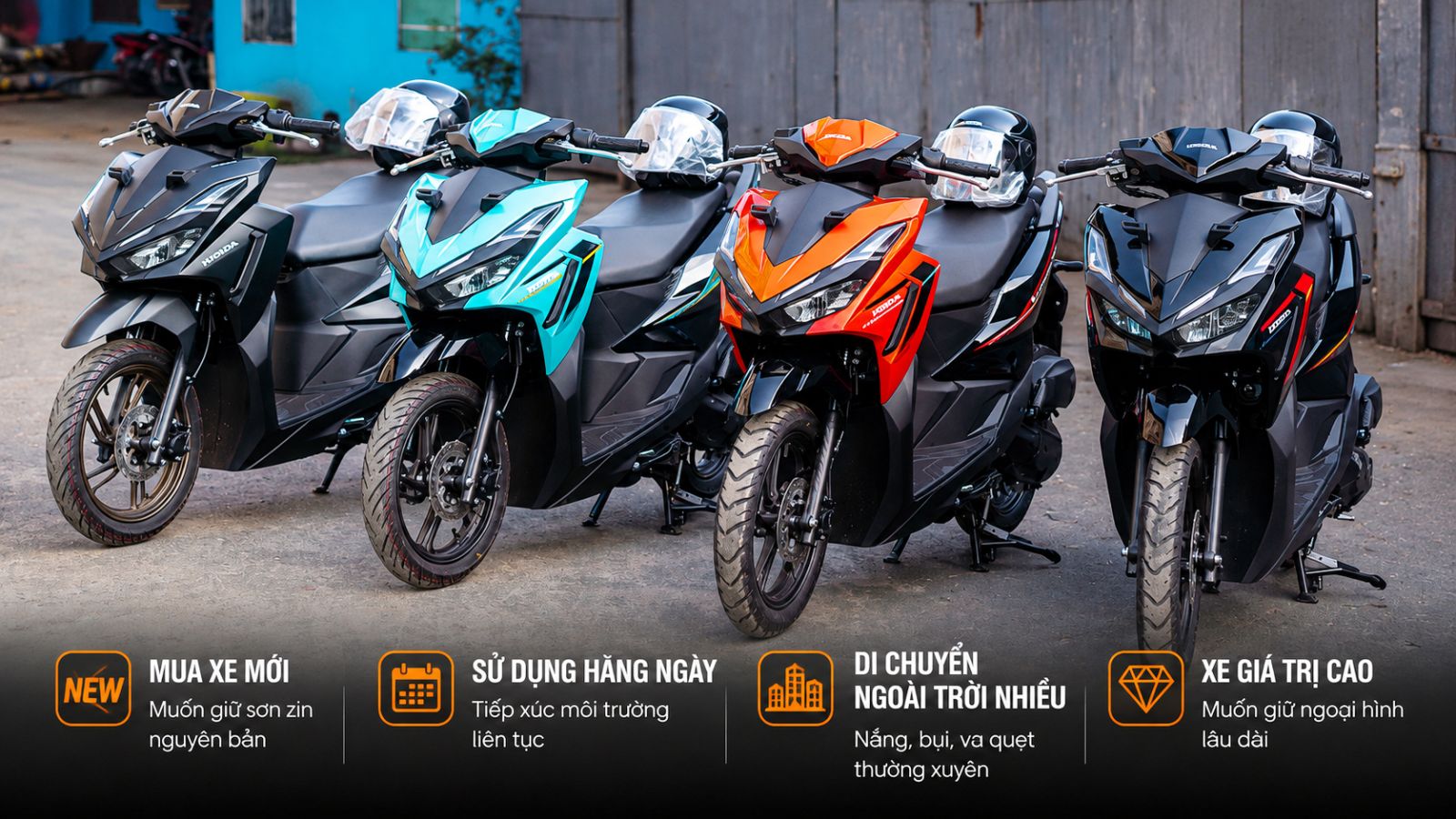 Dán PPF xe máy có tốt không?