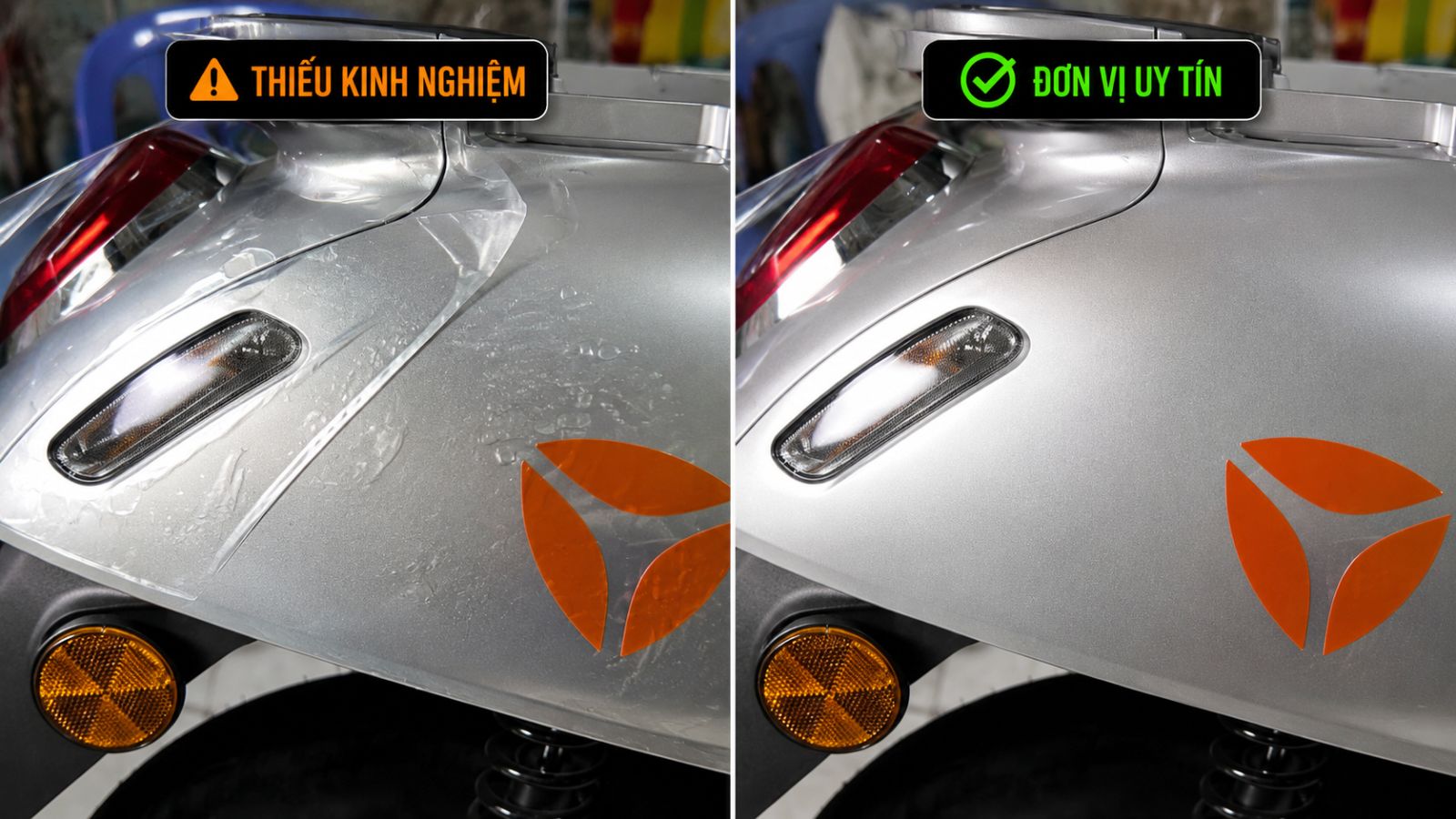 Dán xe máy điện ở đâu uy tín tại TP.HCM
