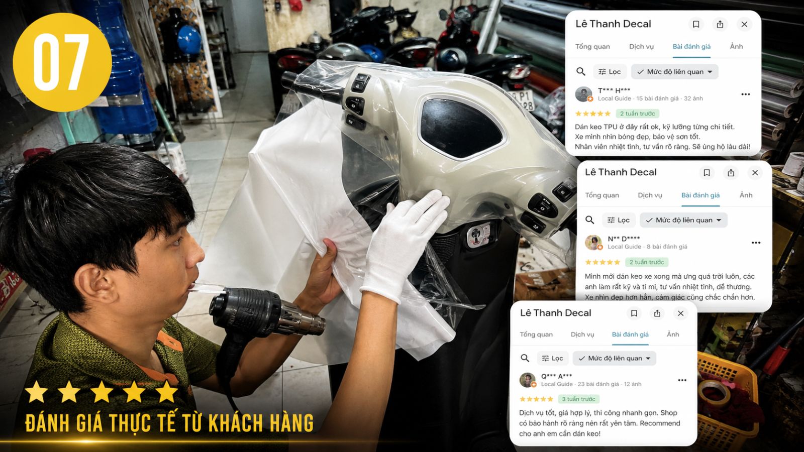 Dán Xe Máy Điện Ở Đâu Uy Tín Tại TP.HCM?