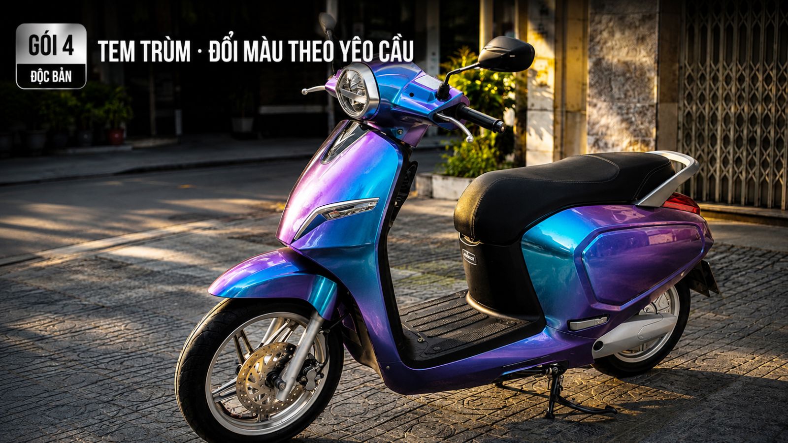 Dán xe máy điện chuyên nghiệp tại TP.HCM