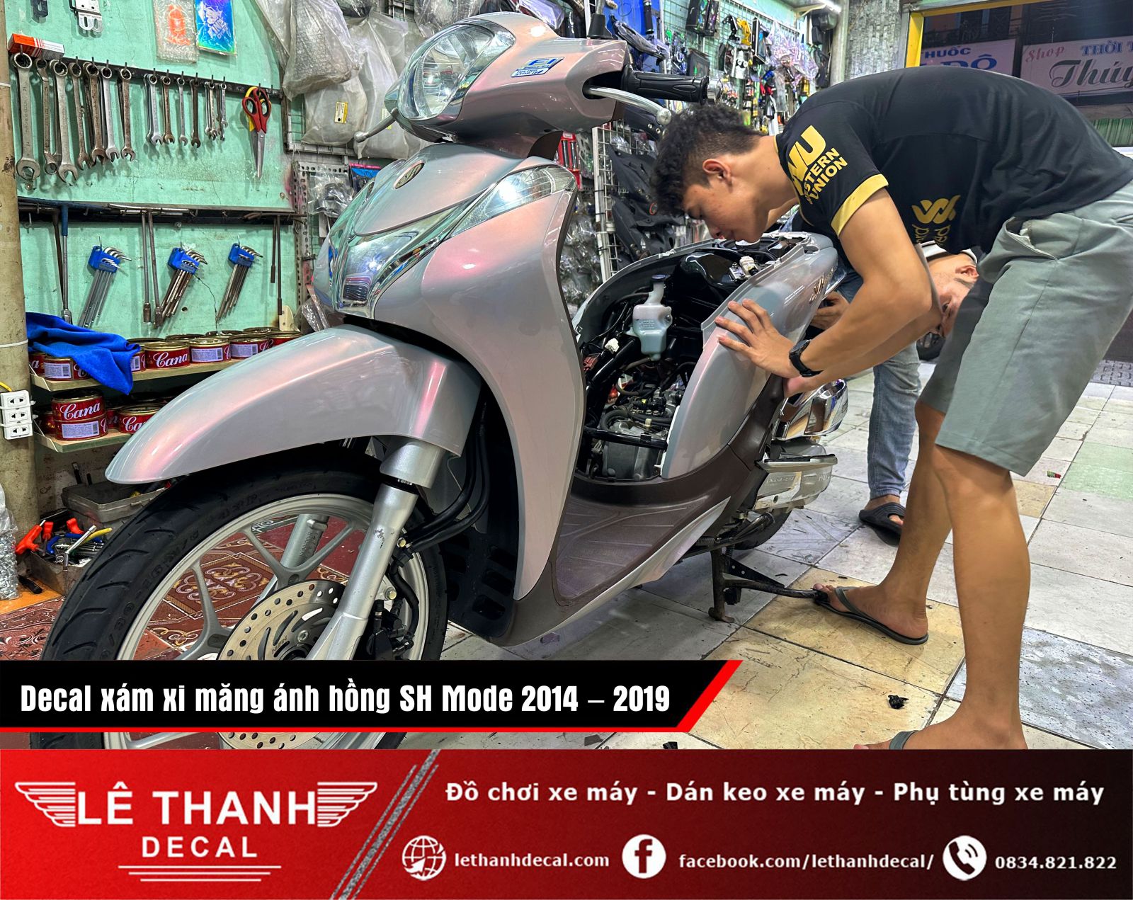 [TOP] 10+ tiệm dán decal xe máy tại huyện Củ Chi uy tín, chất lượng 2023