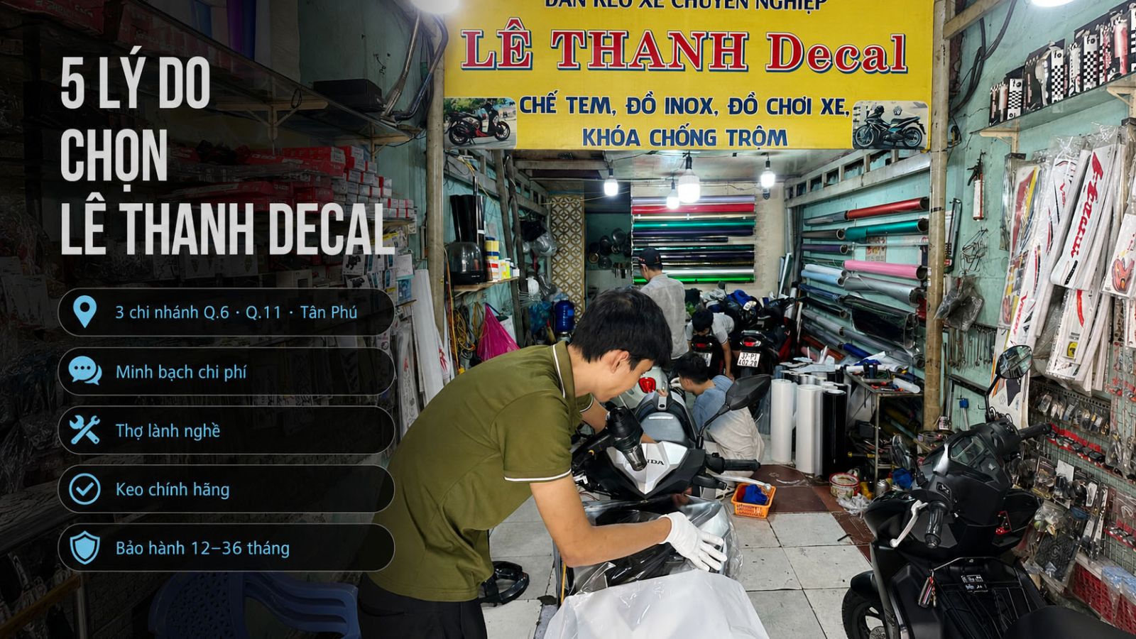 Dán keo nhám 3 lớp PPF Vario 125 màu bạc nhám