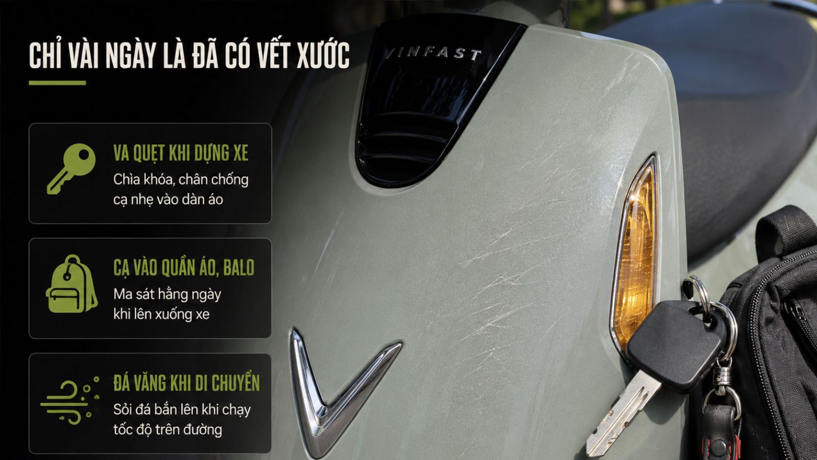 Dán keo PPF TPU cho Vinfast EVO GRAND xanh Oliu 2026