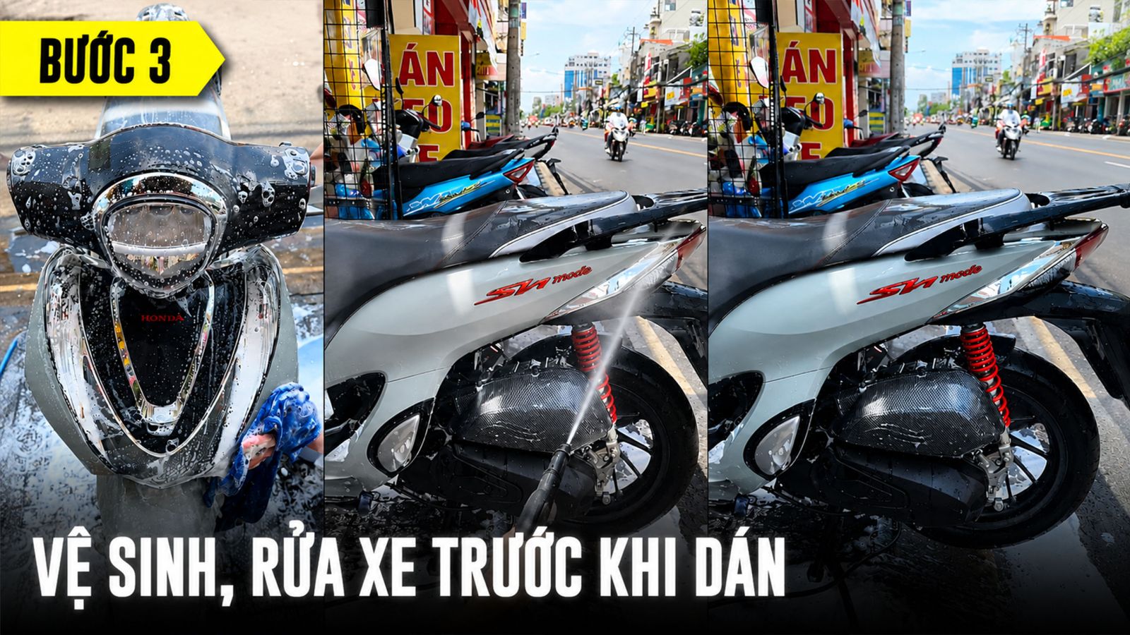 Dán keo siêu bóng 3 lớp PPF SH Mode 2026
