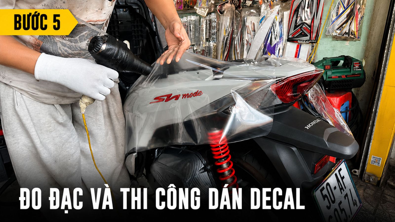 Dán keo siêu bóng 3 lớp PPF SH Mode 2026