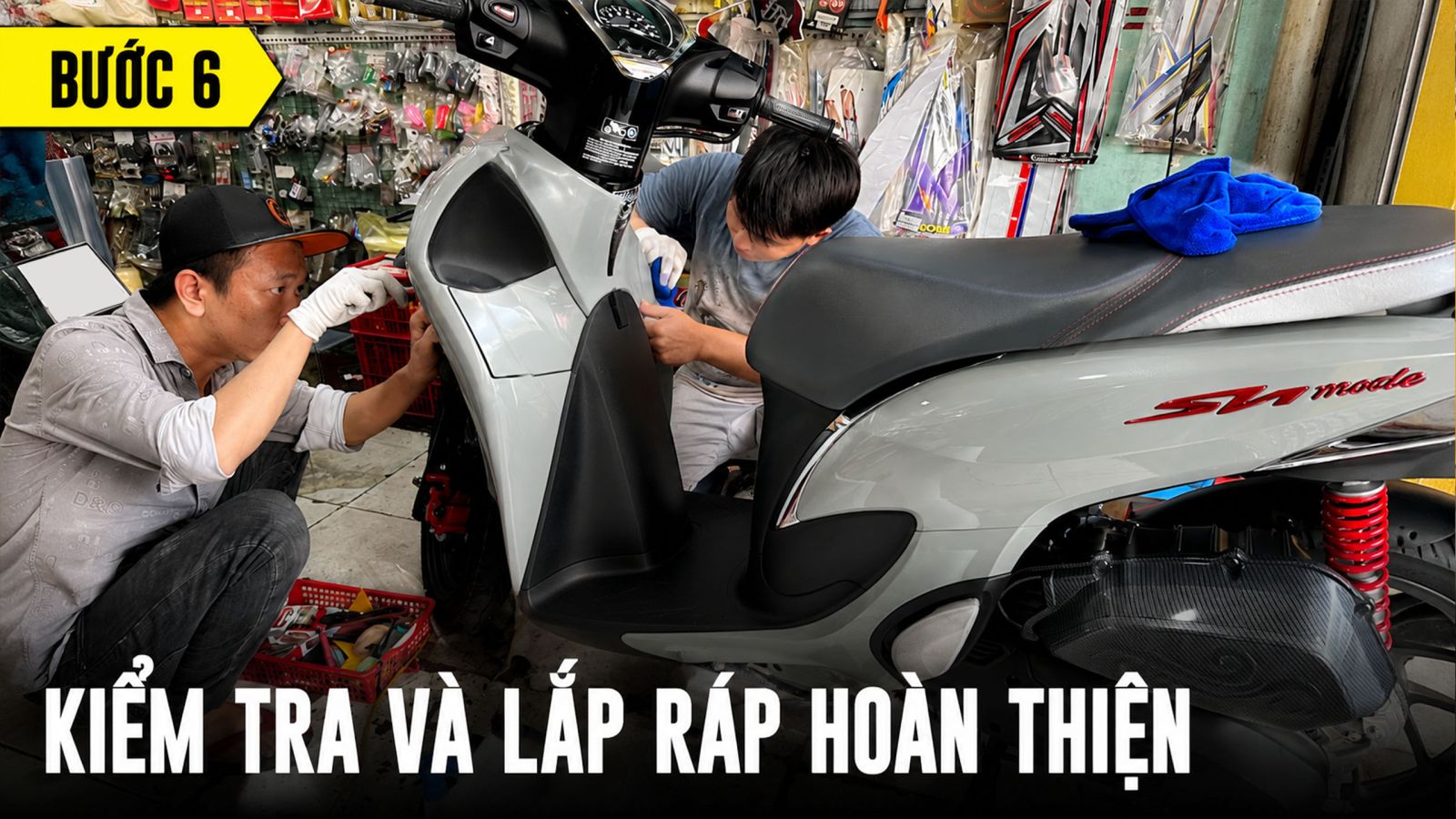 Dán keo siêu bóng 3 lớp PPF SH Mode 2026