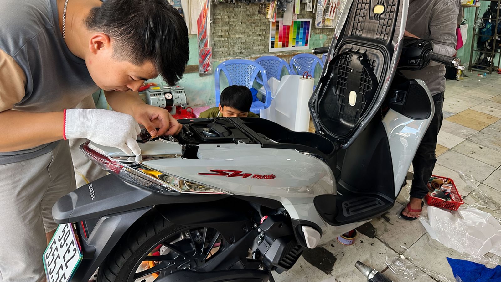 Dán keo siêu bóng 3 lớp PPF SH Mode 2026