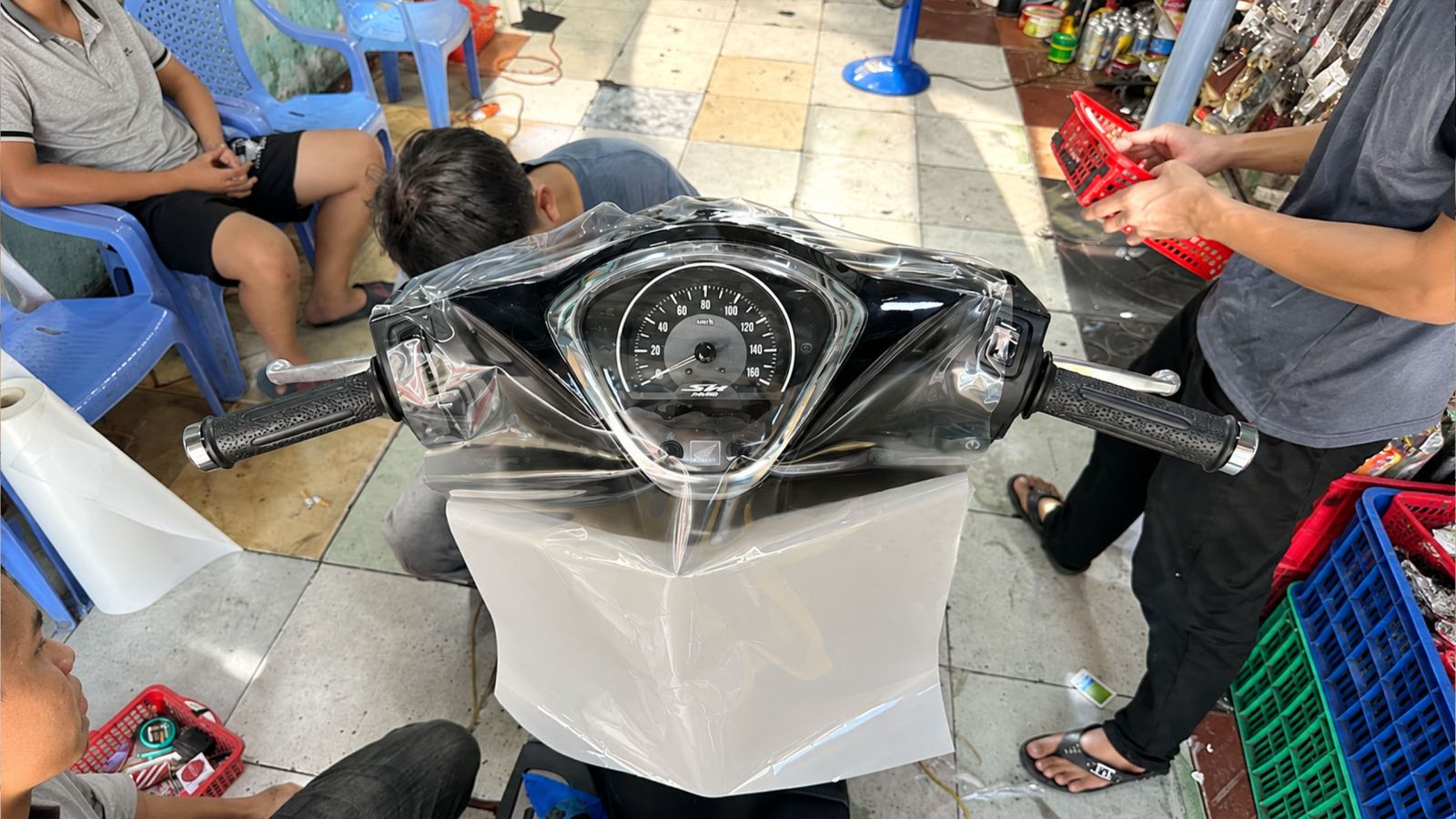 Dán keo siêu bóng 3 lớp PPF SH Mode 2026