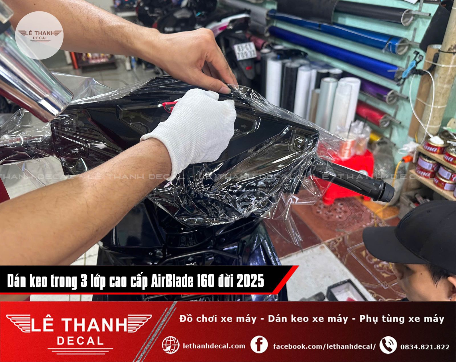 Dán keo trong 3 lớp AirBlade 160 đời 2025