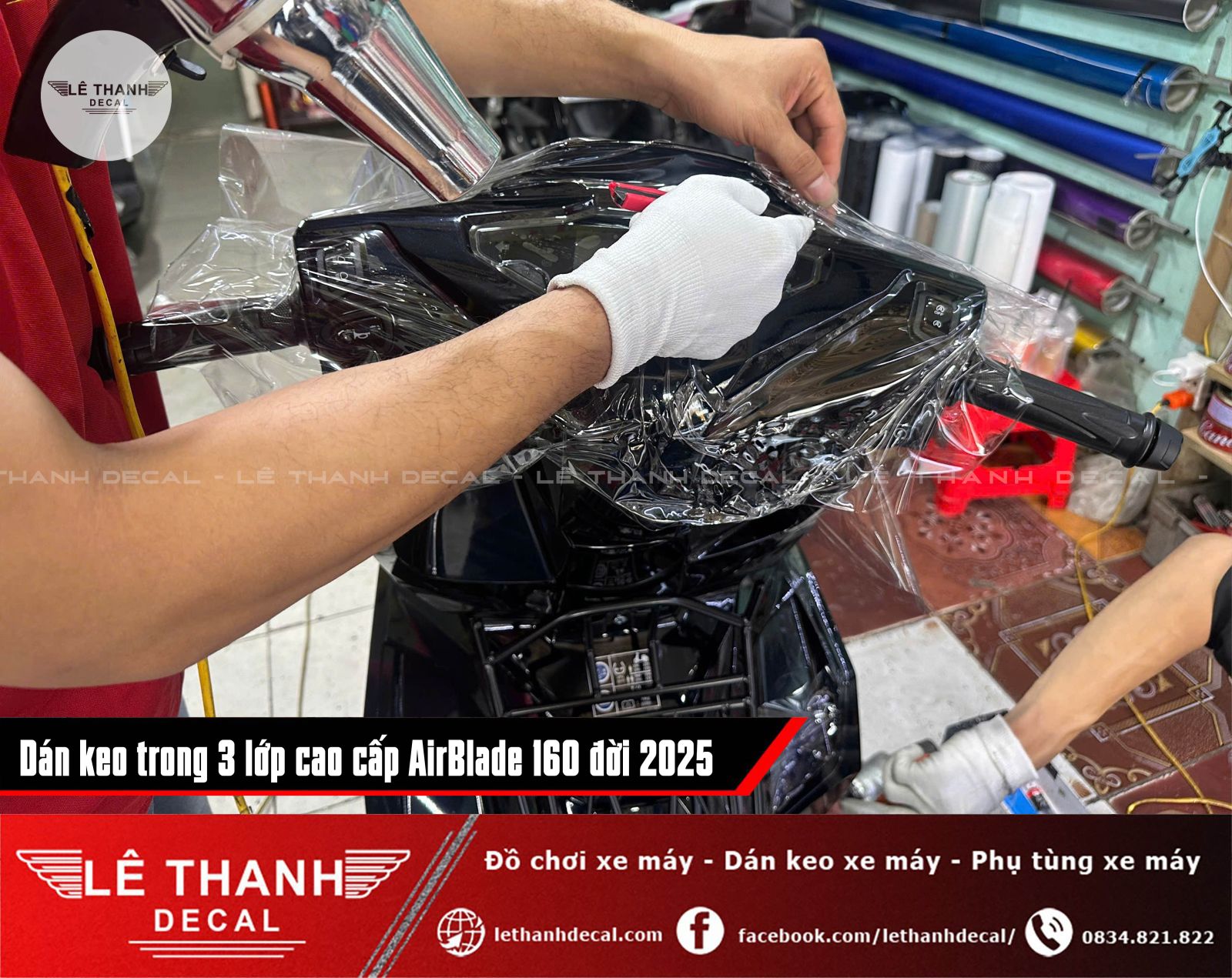 Dán keo trong 3 lớp AirBlade 160 đời 2025