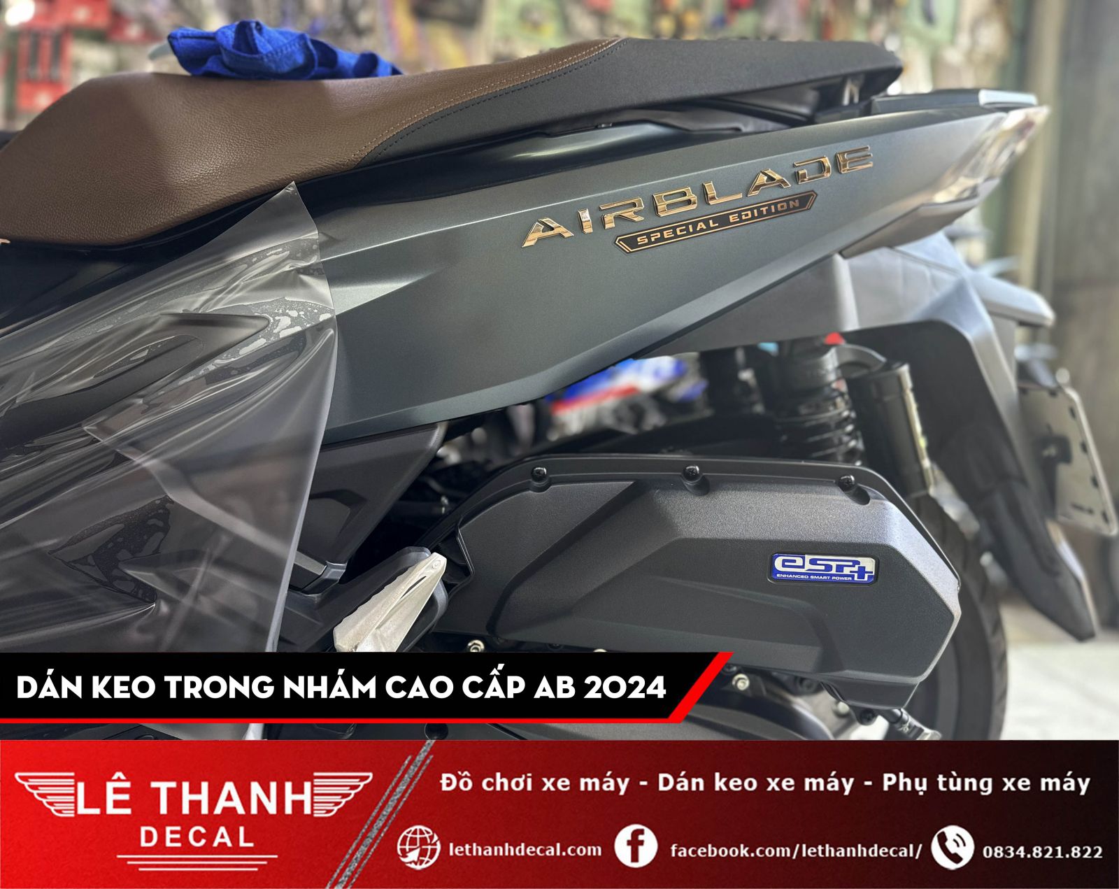 Dán keo trong nhám cao cấp AirBlade 2024