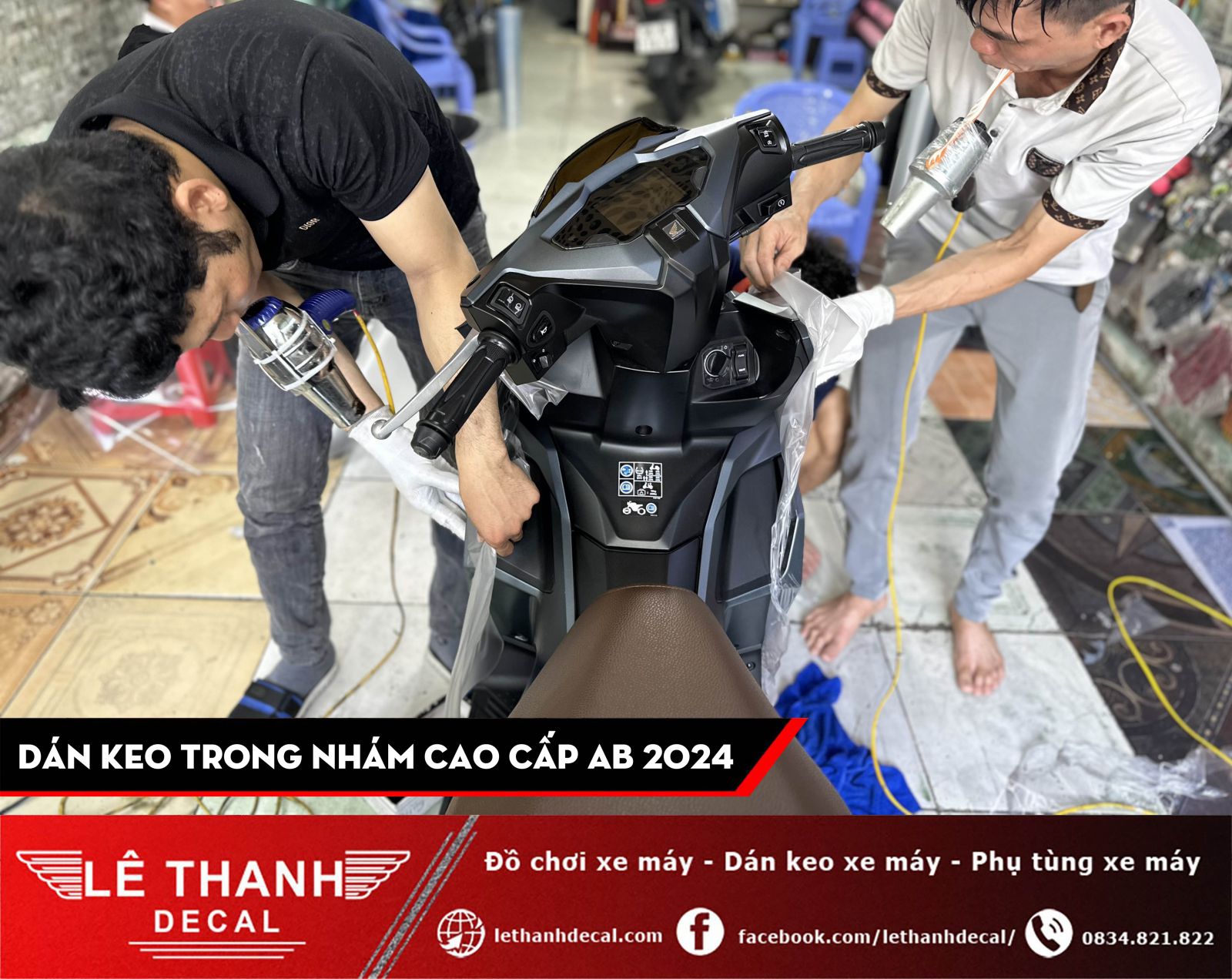 Dán keo trong nhám cao cấp AirBlade 2024