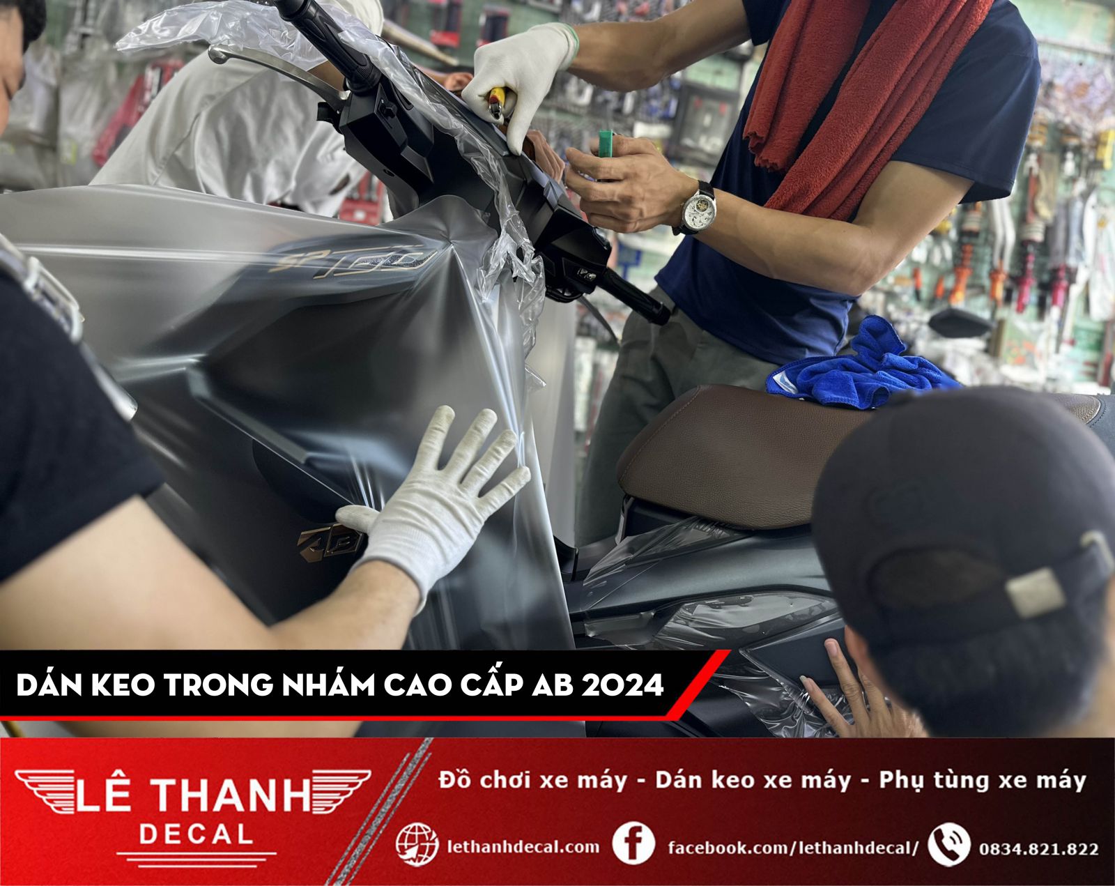 Dán keo trong nhám cao cấp AirBlade 2024