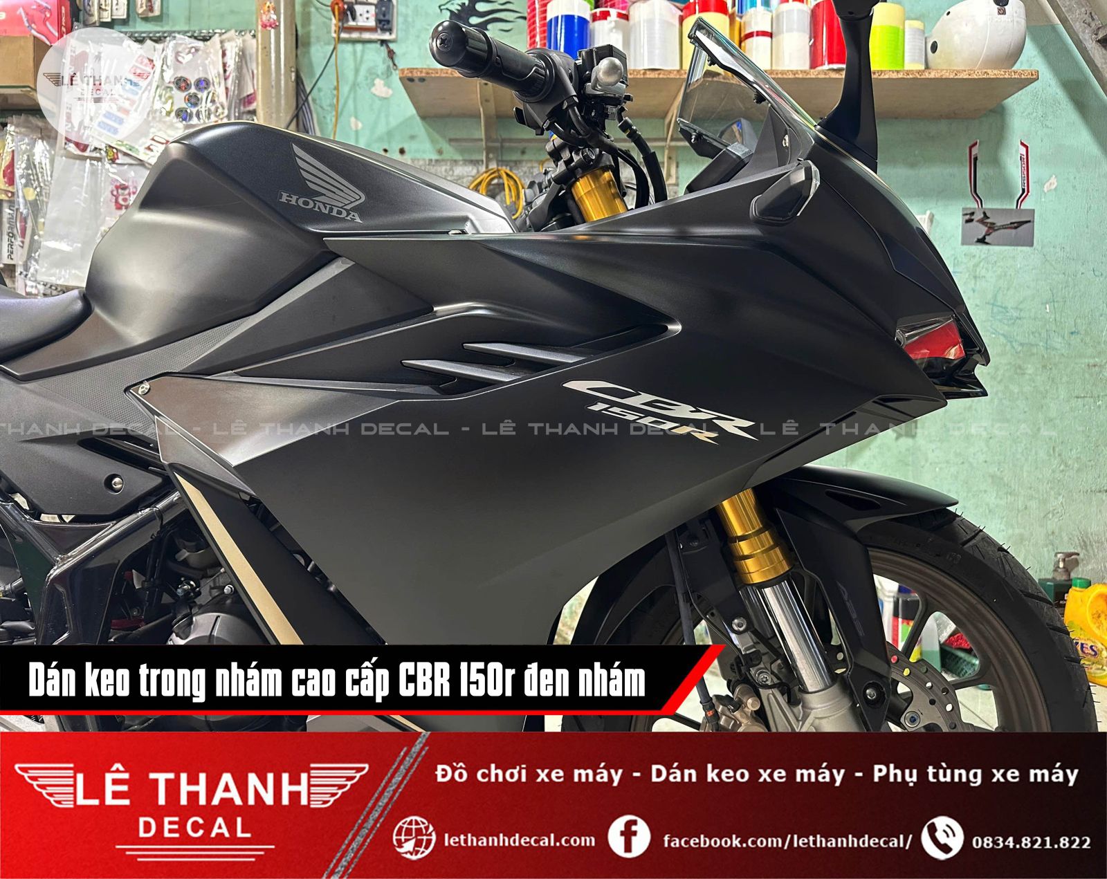 ​ Dán Keo Nhám Xe Máy Cho CBR 150R