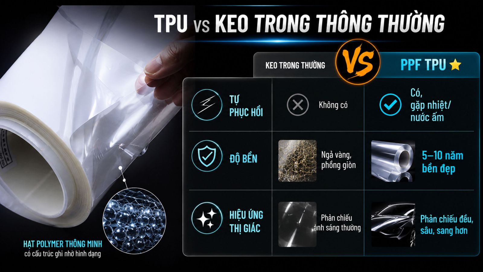 Dán PPF TPU xe máy Honda SH 2026 xám thể thao