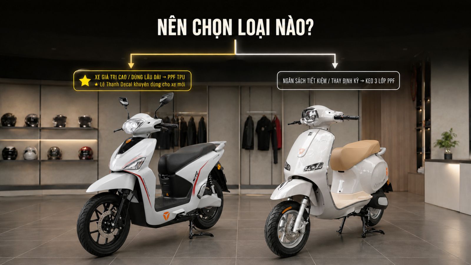 Keo 3 lớp PPF vs PPF TPU