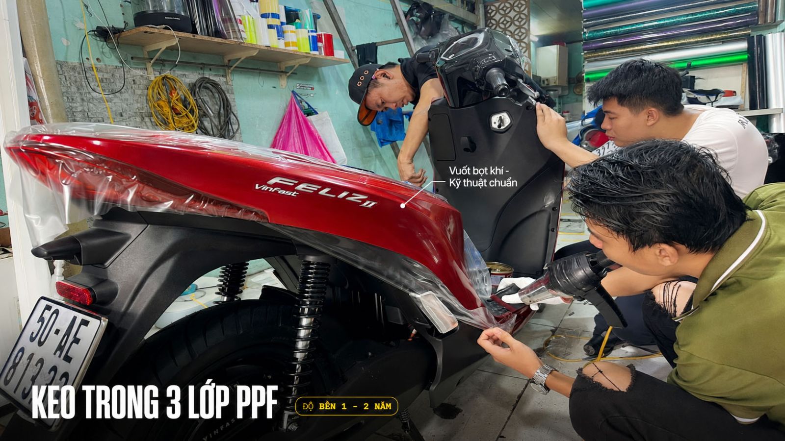 7 cách bảo vệ sơn xe máy điện
