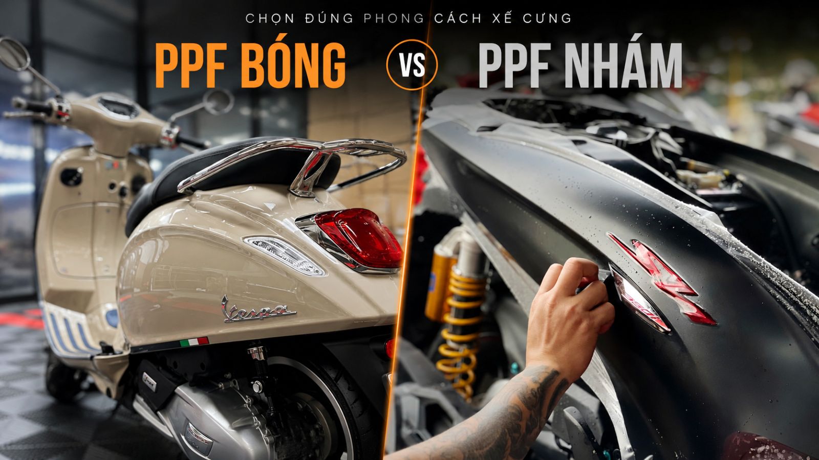 PPF bóng hay PPF nhám: Đâu là lựa chọn phù hợp cho xế cưng của bạn?