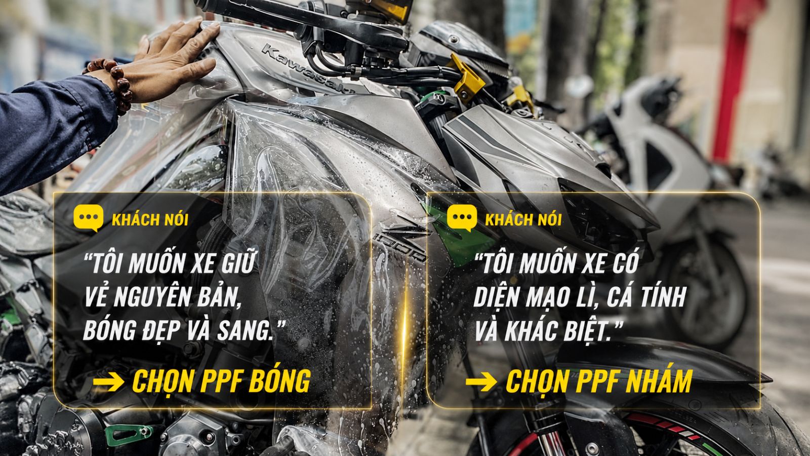​ PPF bóng hay PPF nhám: Đâu là lựa chọn phù hợp cho xế cưng của bạn?