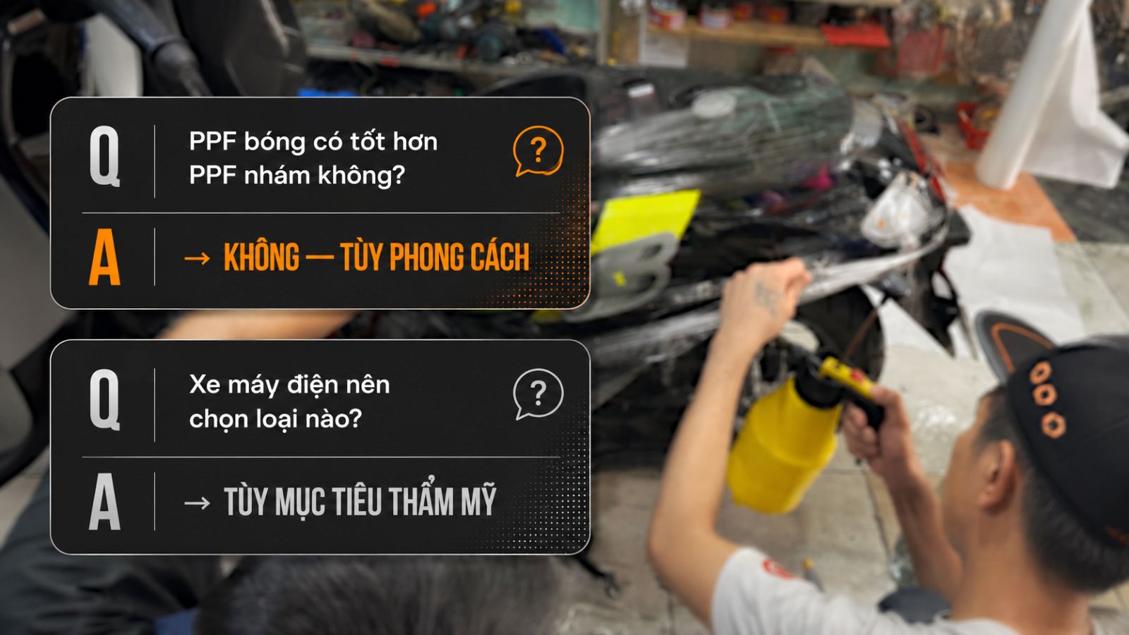 ​ PPF bóng hay PPF nhám: Đâu là lựa chọn phù hợp cho xế cưng của bạn?  Click and drag to move ​