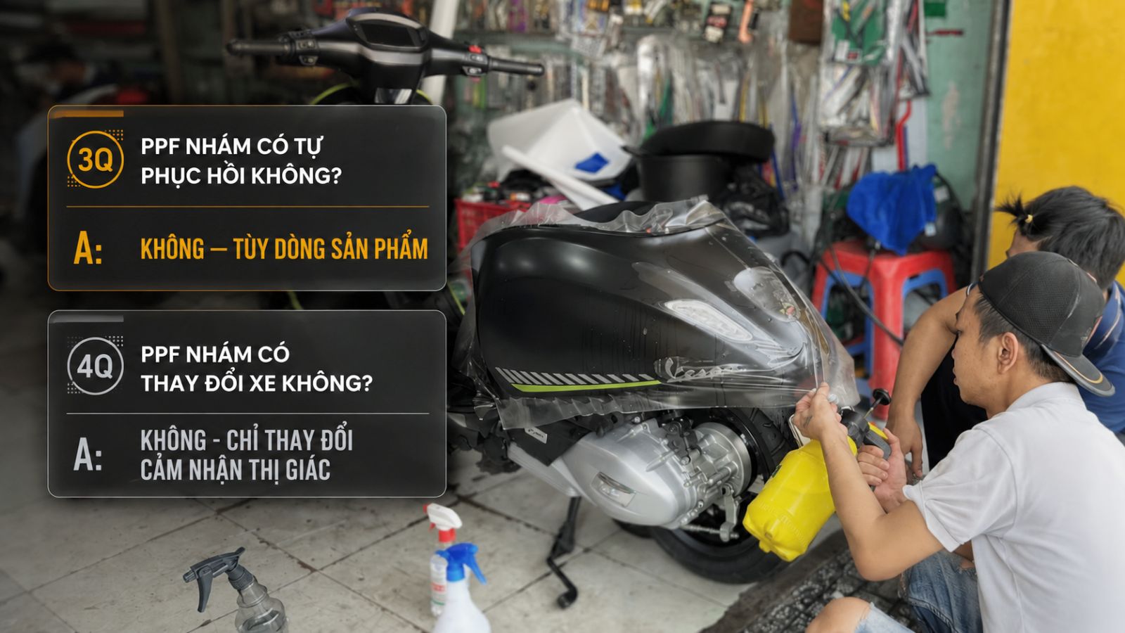 ​ PPF bóng hay PPF nhám: Đâu là lựa chọn phù hợp cho xế cưng của bạn?  Click and drag to move ​
