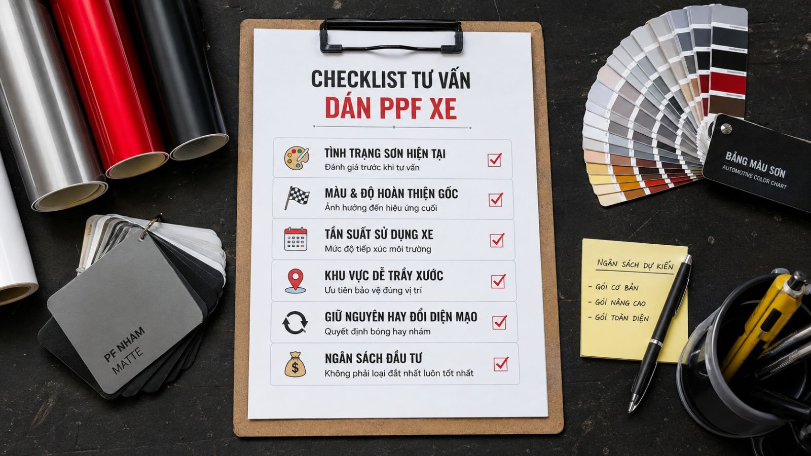 PPF bóng hay PPF nhám: Đâu là lựa chọn phù hợp cho xế cưng của bạn?